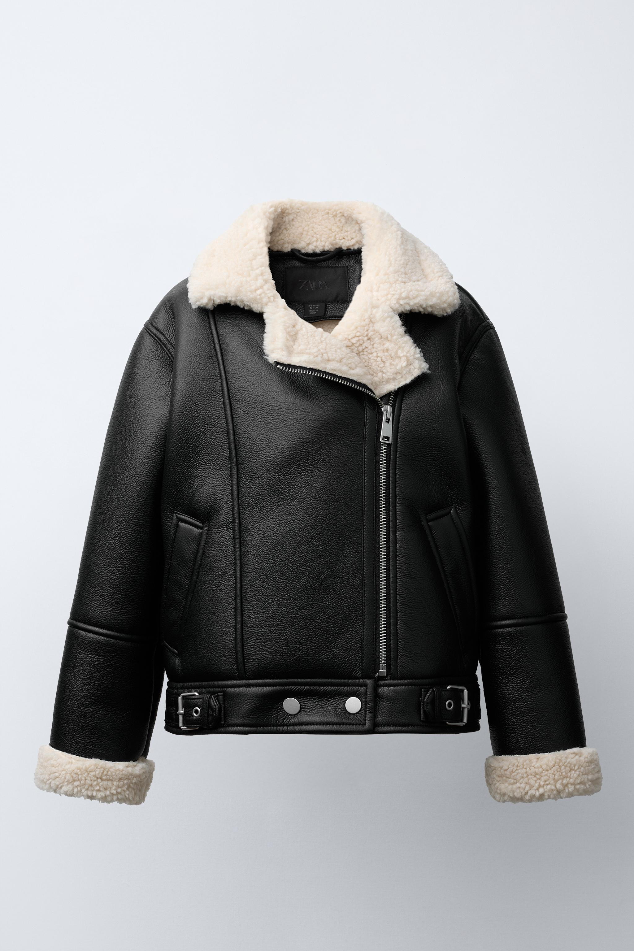 DOUBLE-FACED BIKER JACKET