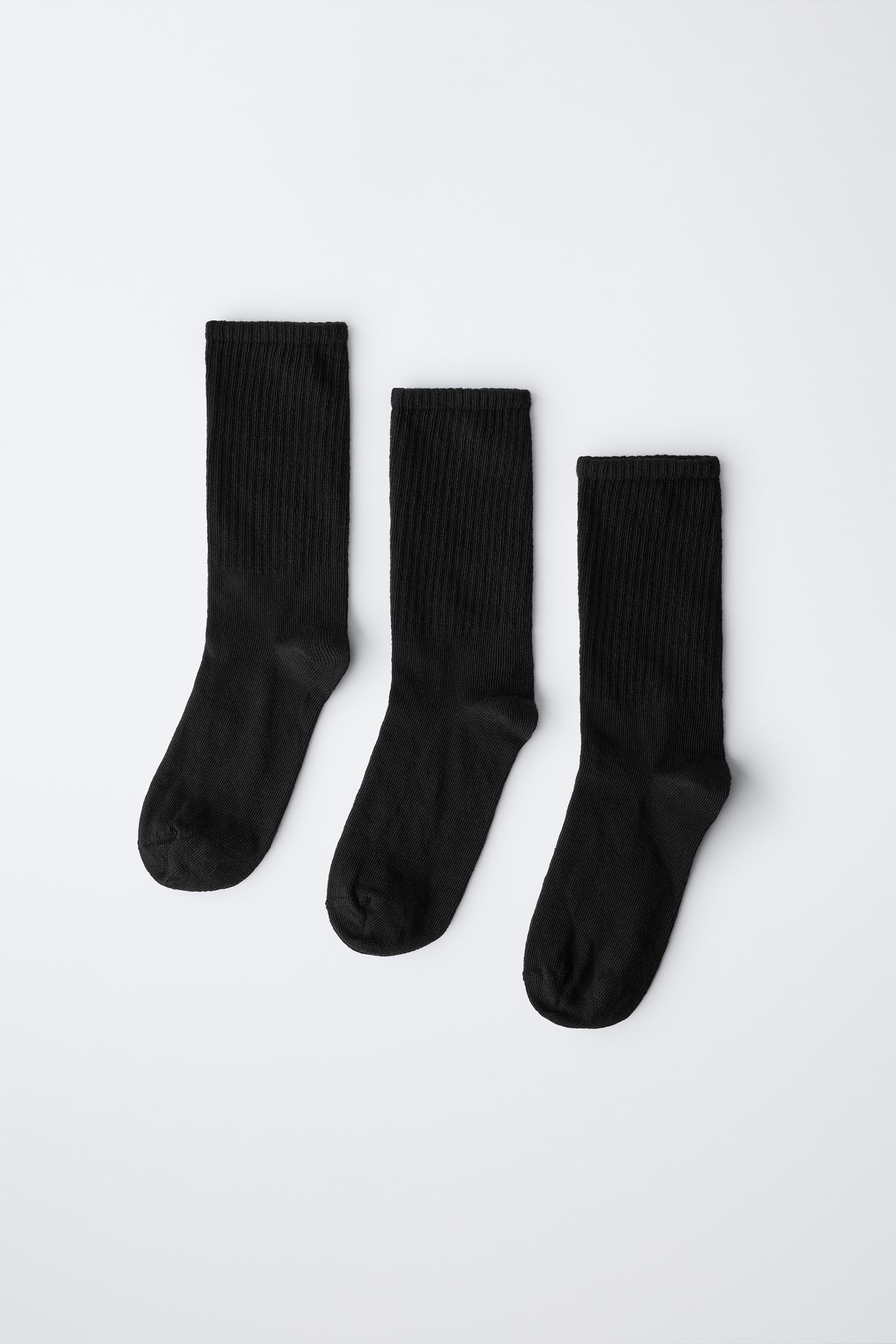 THREE-PACK OF SPORTY LONG SOCKS