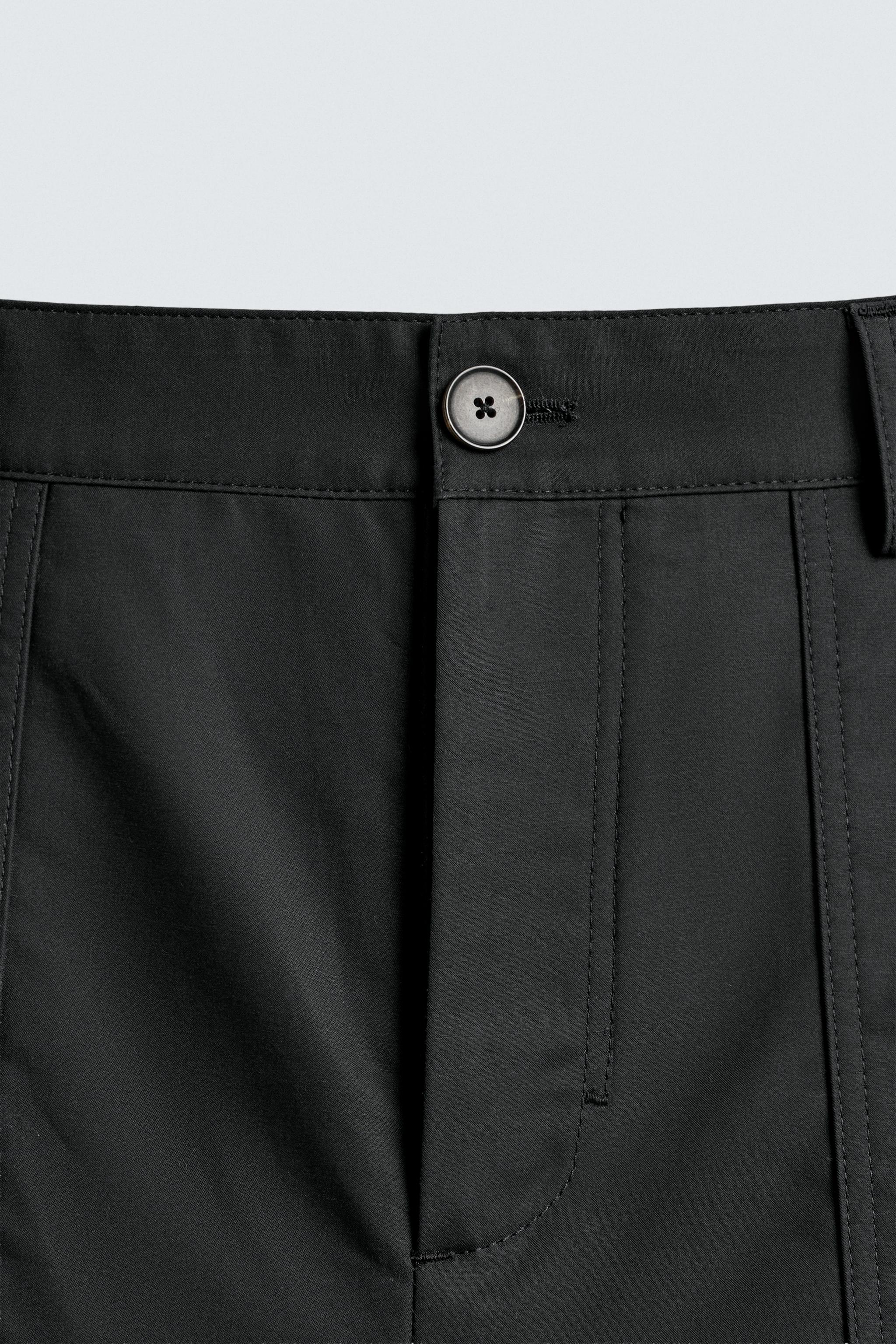 REGULAR FIT POCKET PANTS