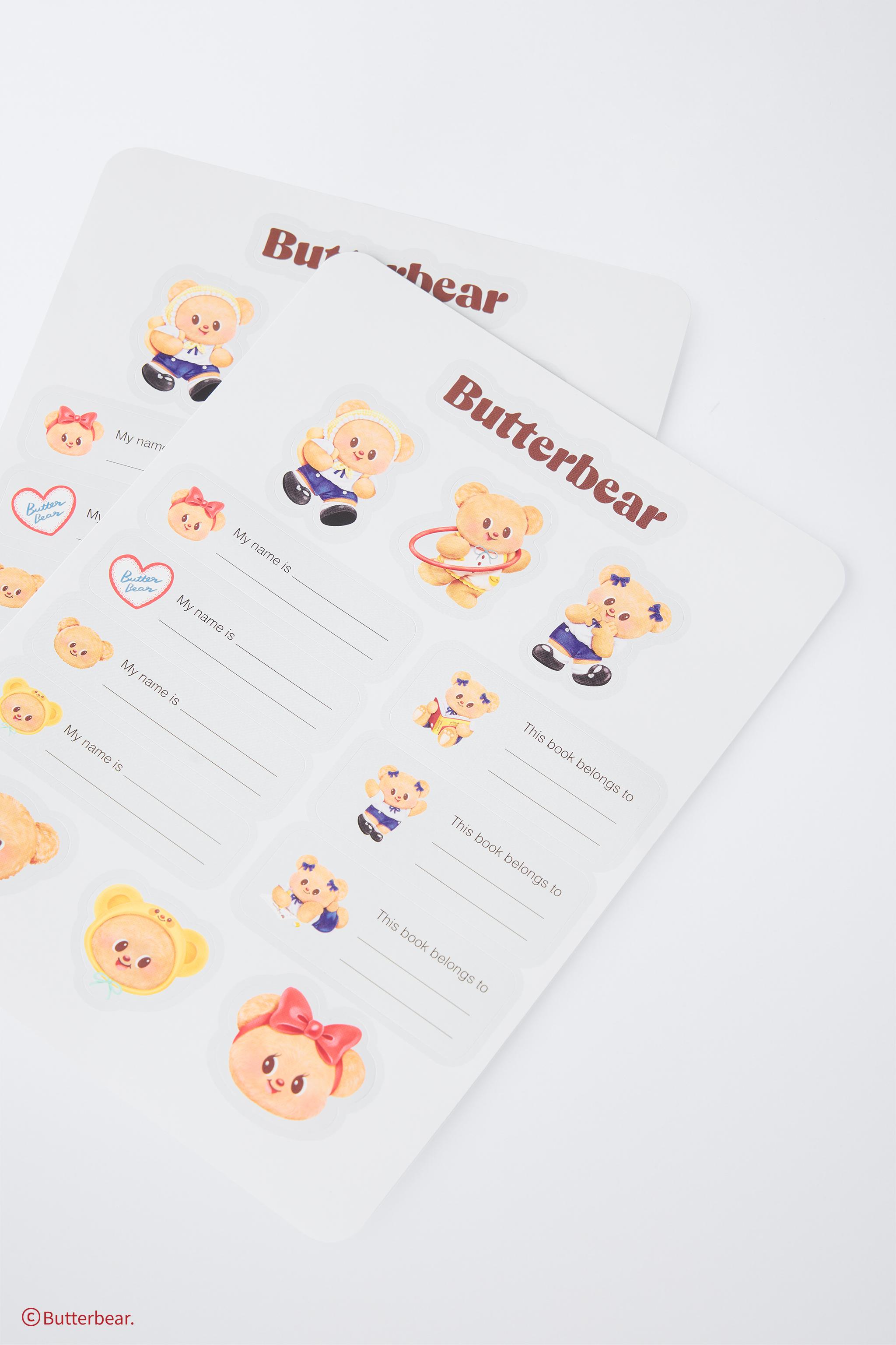 BUTTERBEAR © STICKER PACK