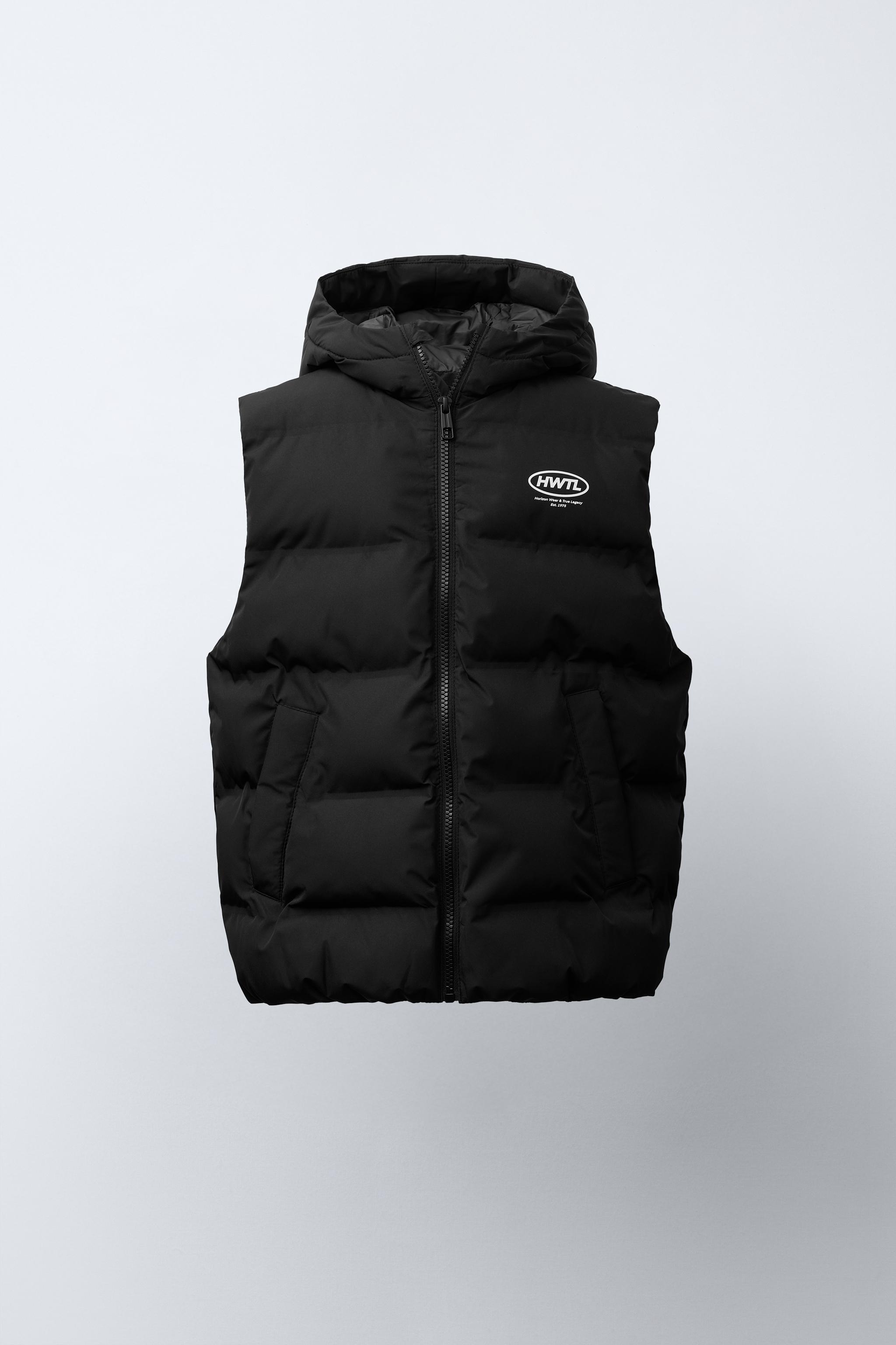 WATER REPELLENT HOODIE VEST