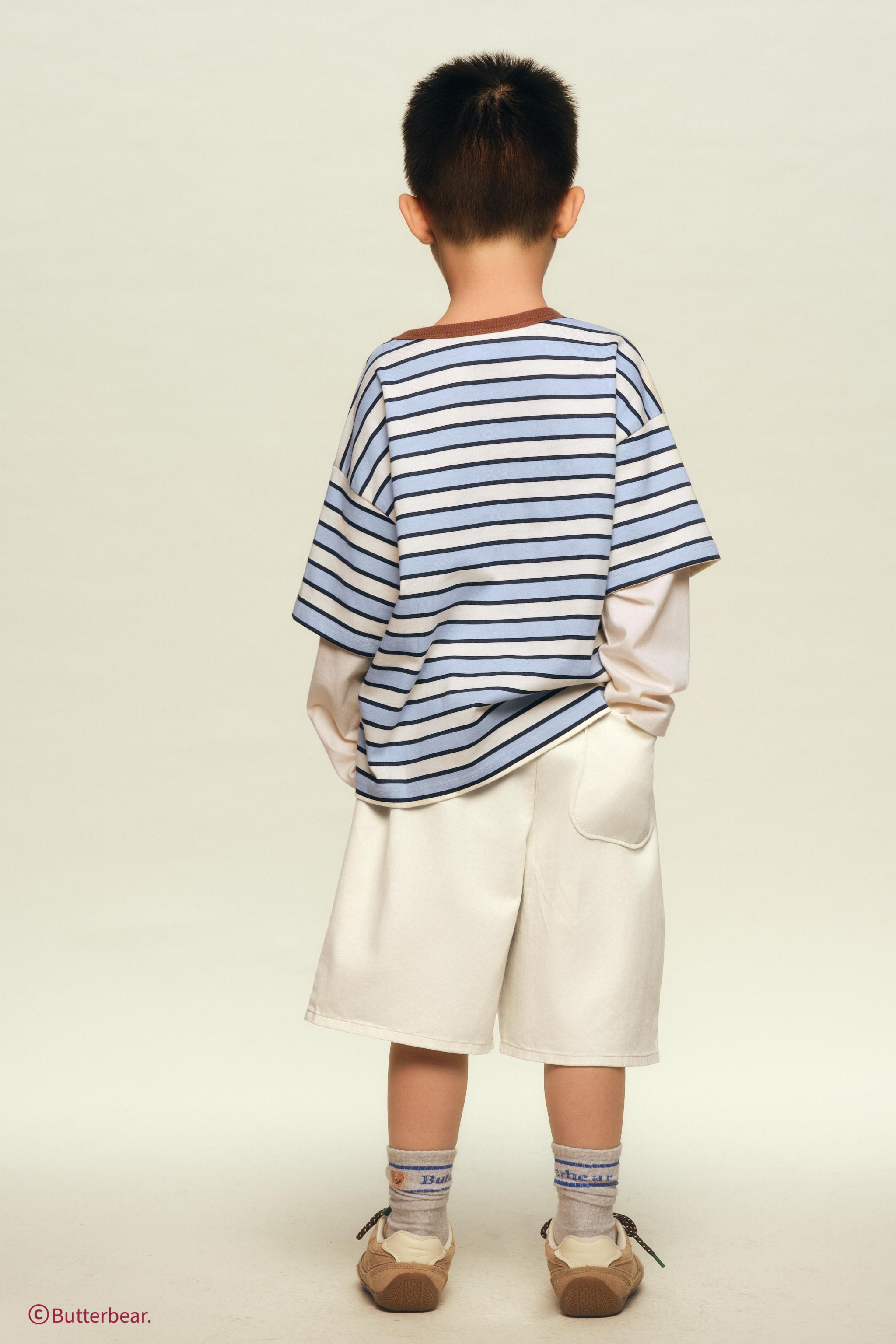 BUTTERBEAR © STRIPED T-SHIRT