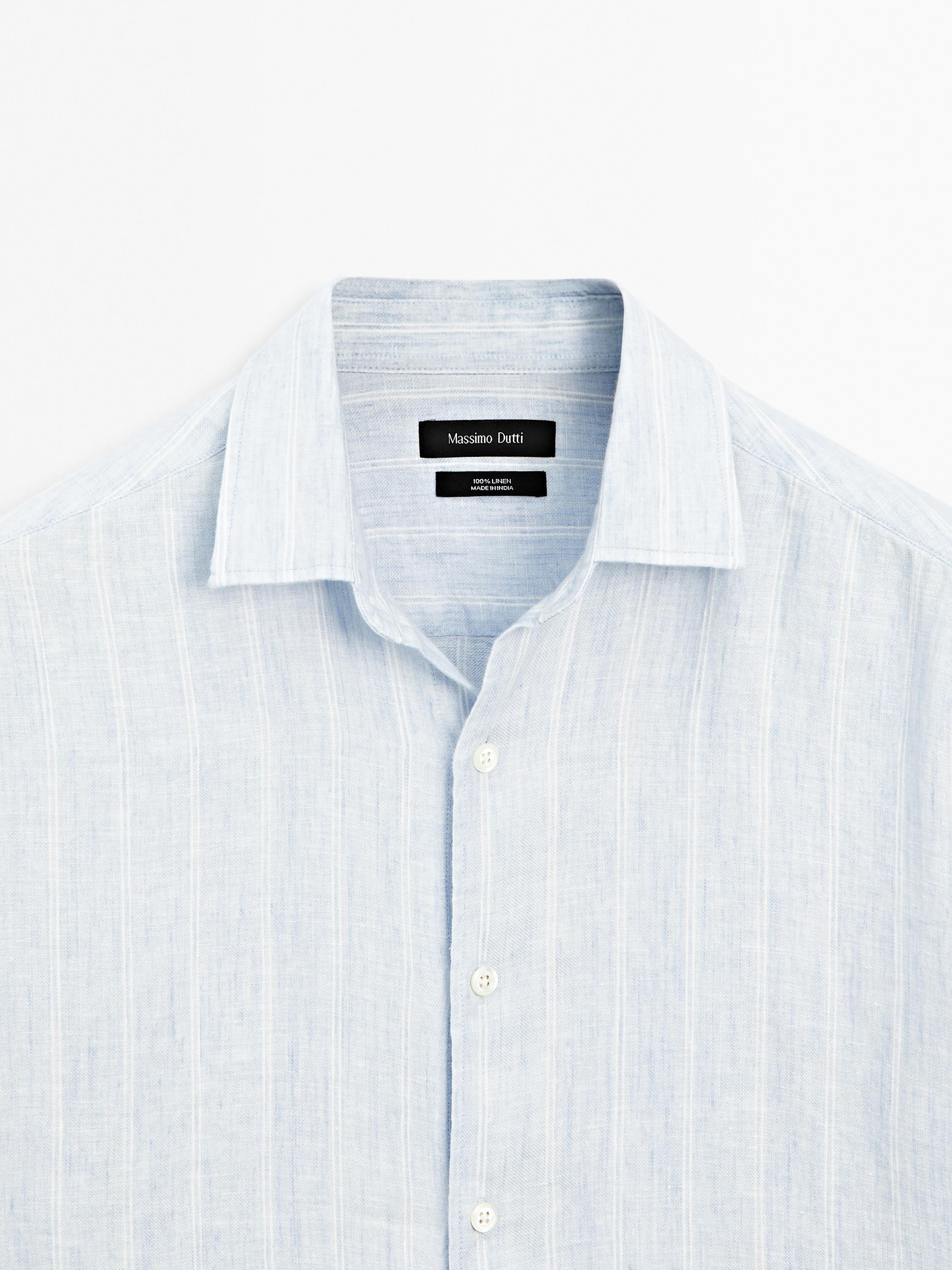 Regular fit double-stripe shirt