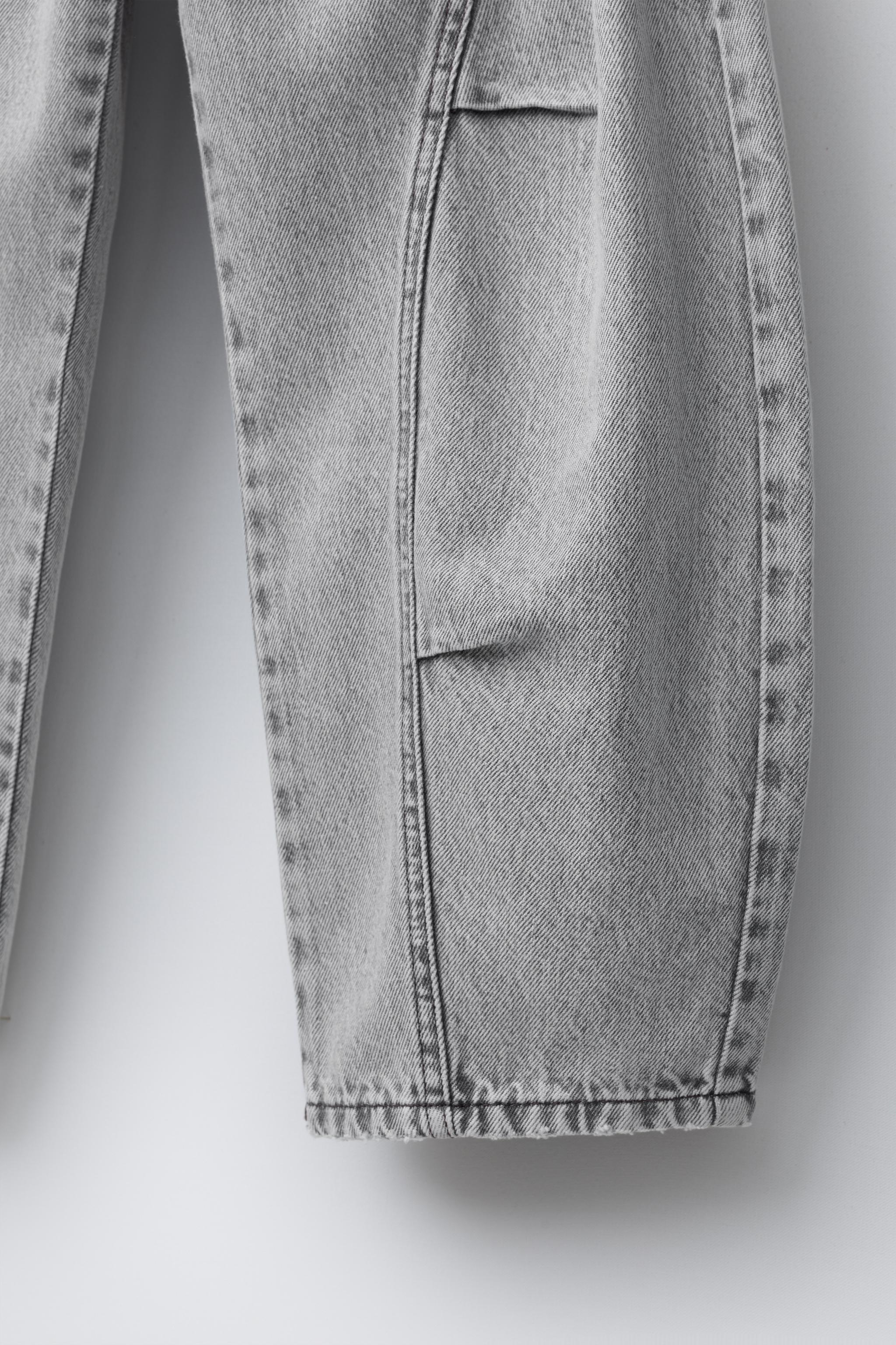 BARREL DENIM PANTS