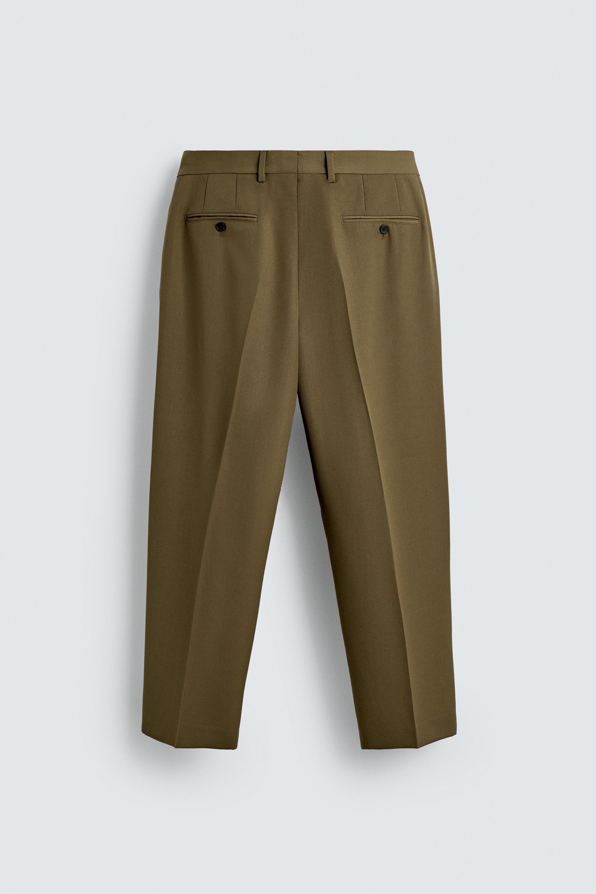 LIMITED EDITION PLEATED SUIT PANTS