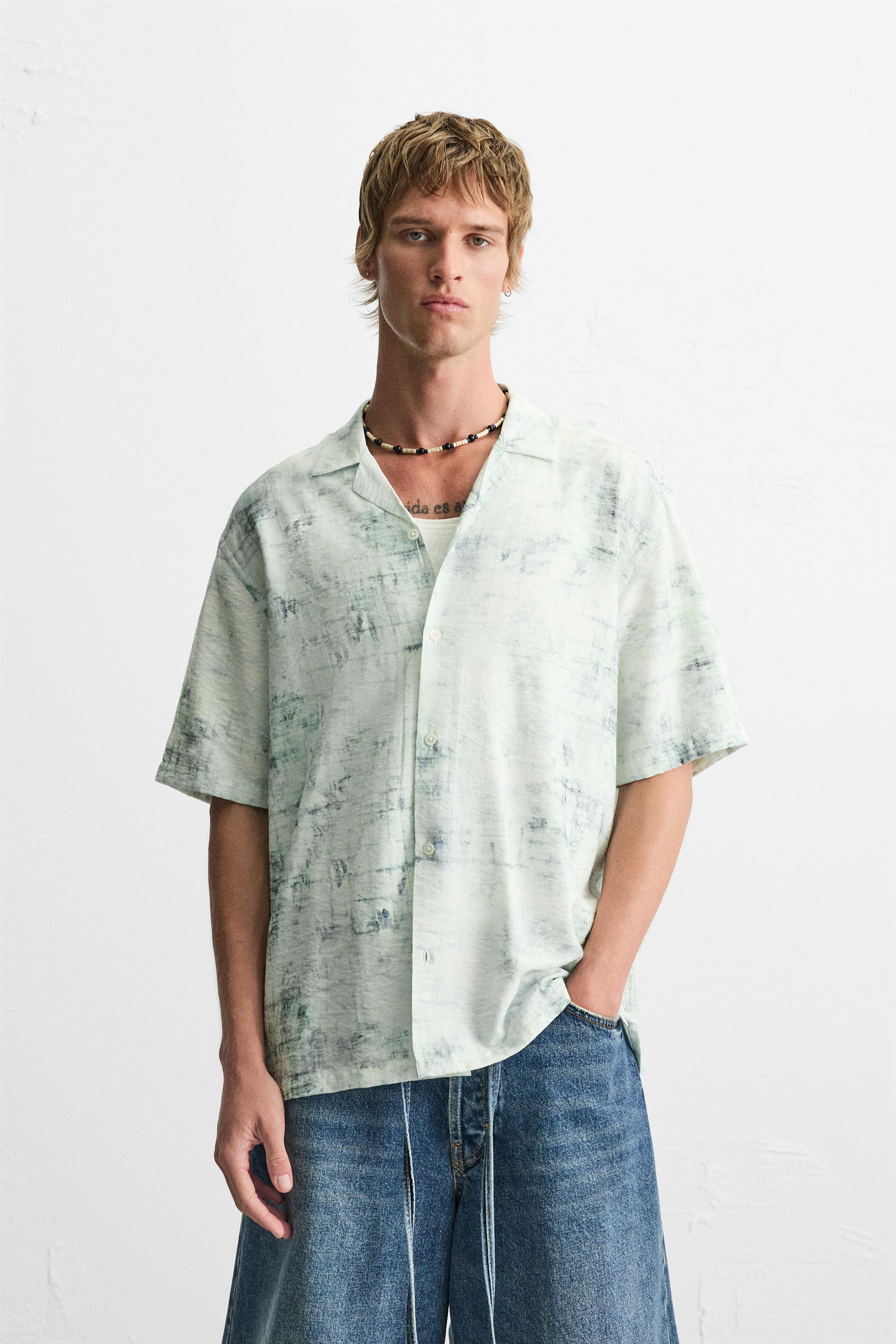 ABSTRACT PRINT SHIRT