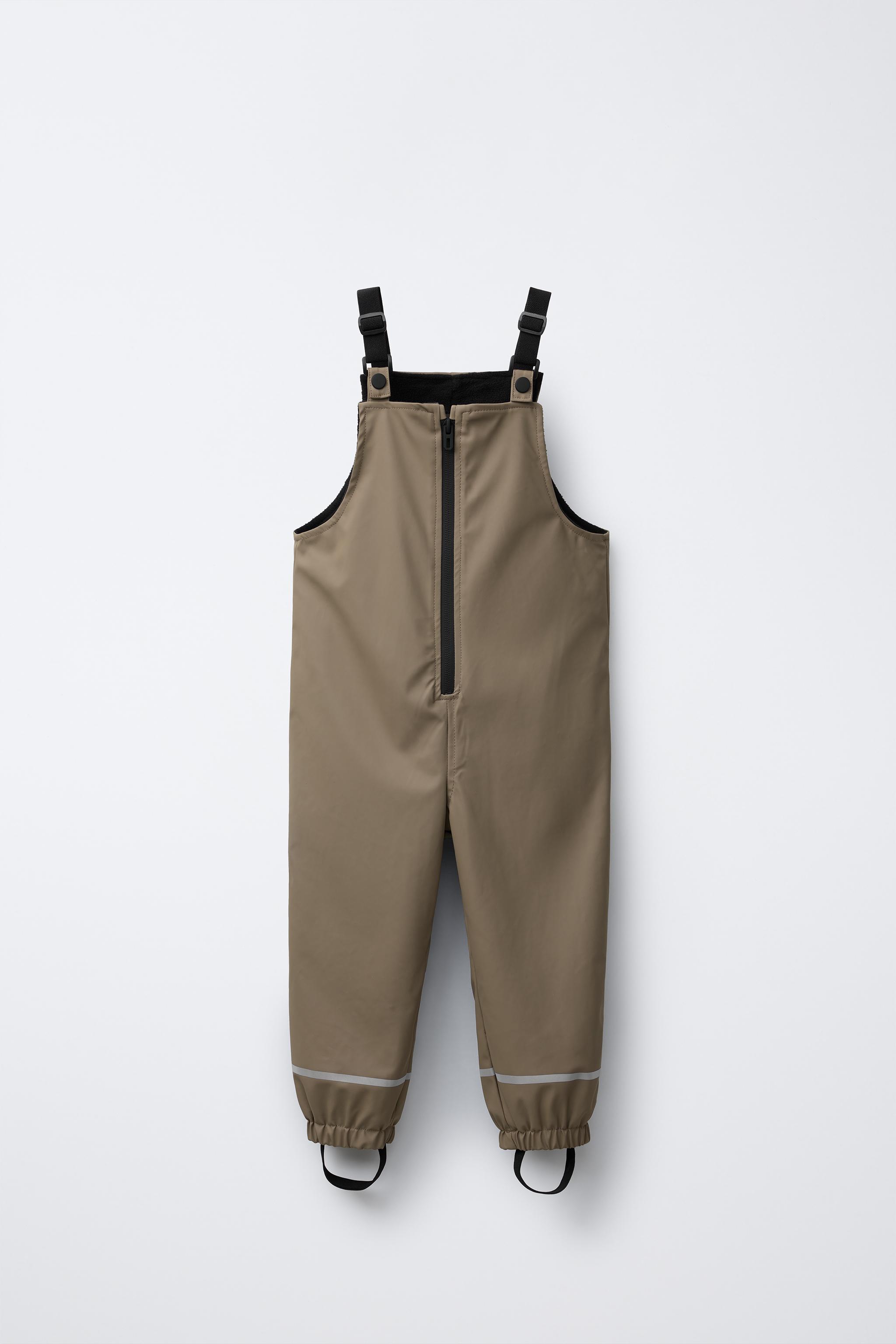 WATER-RESISTANT RUBBERIZED OVERALLS