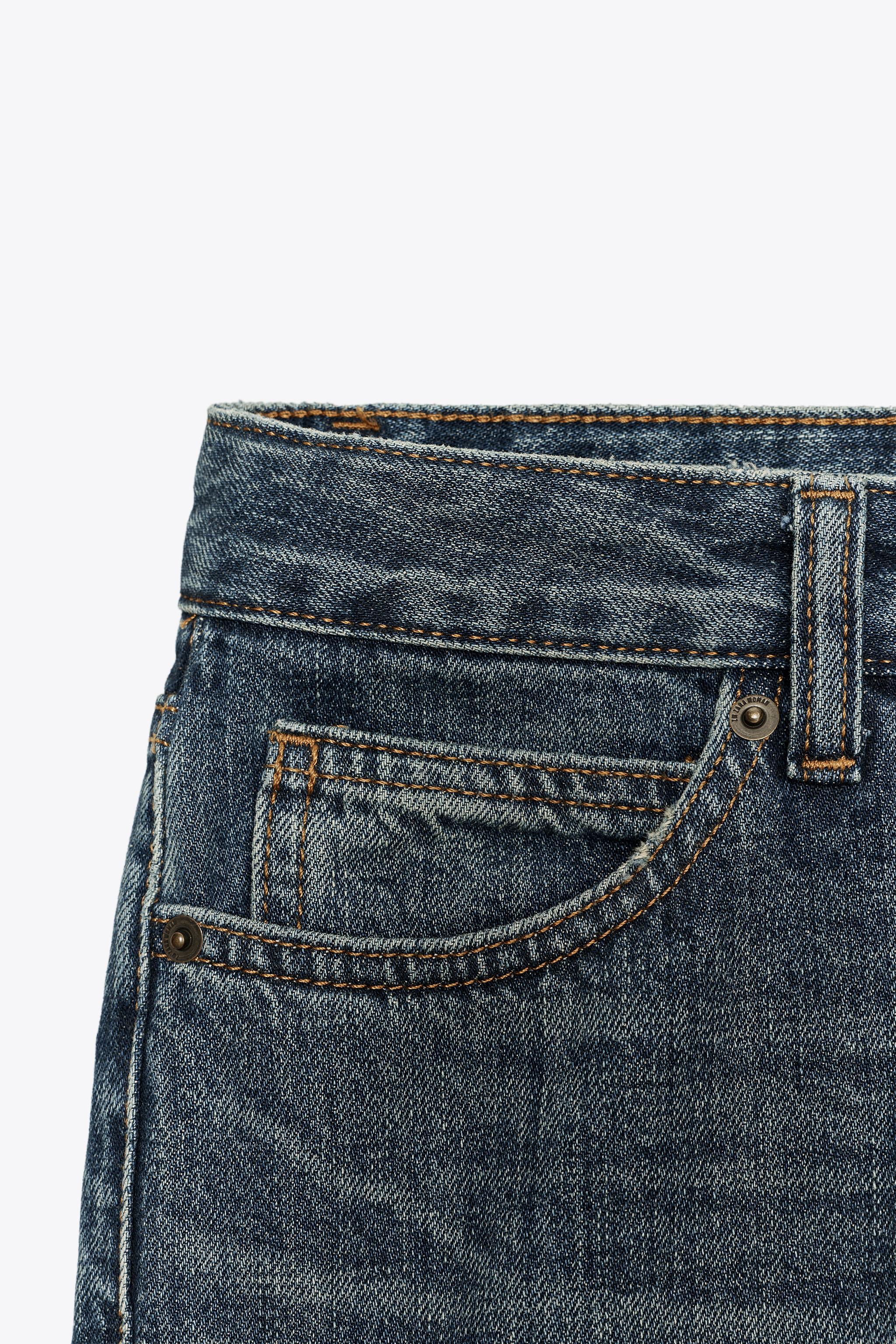 ZW COLLECTION LOW RISE BOOTCUT JEANS