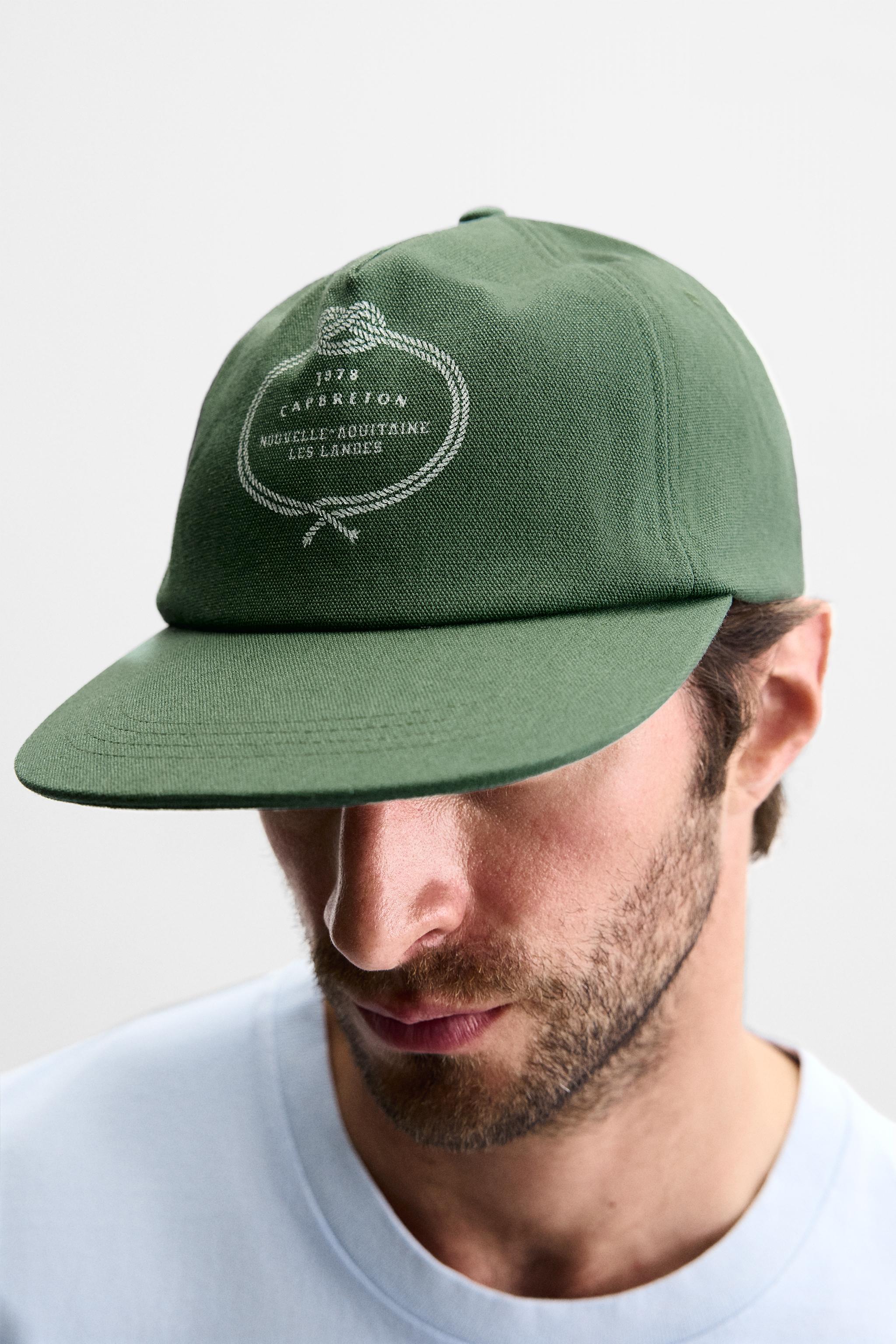 WASHED COMBINED PRINT CAP