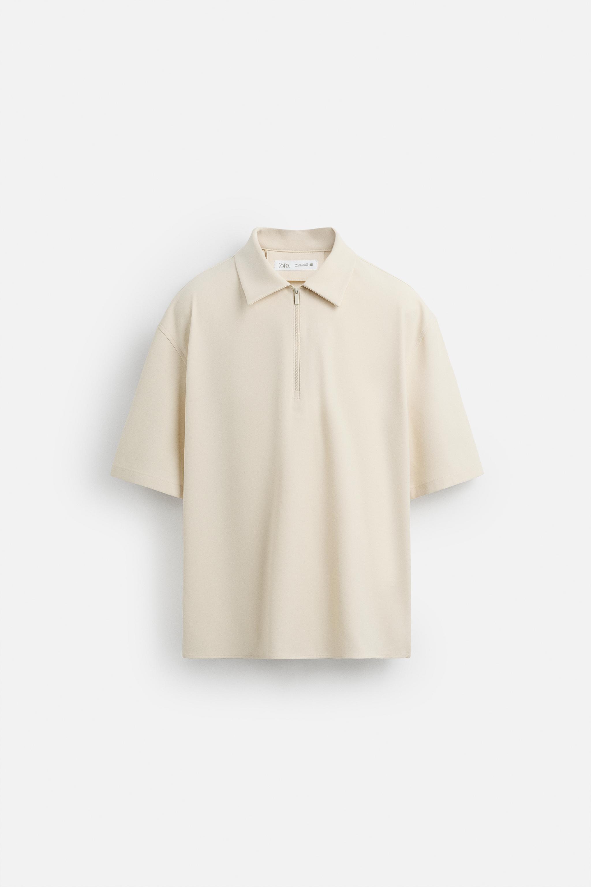 TECHNICAL ZIP POLO SHIRT
