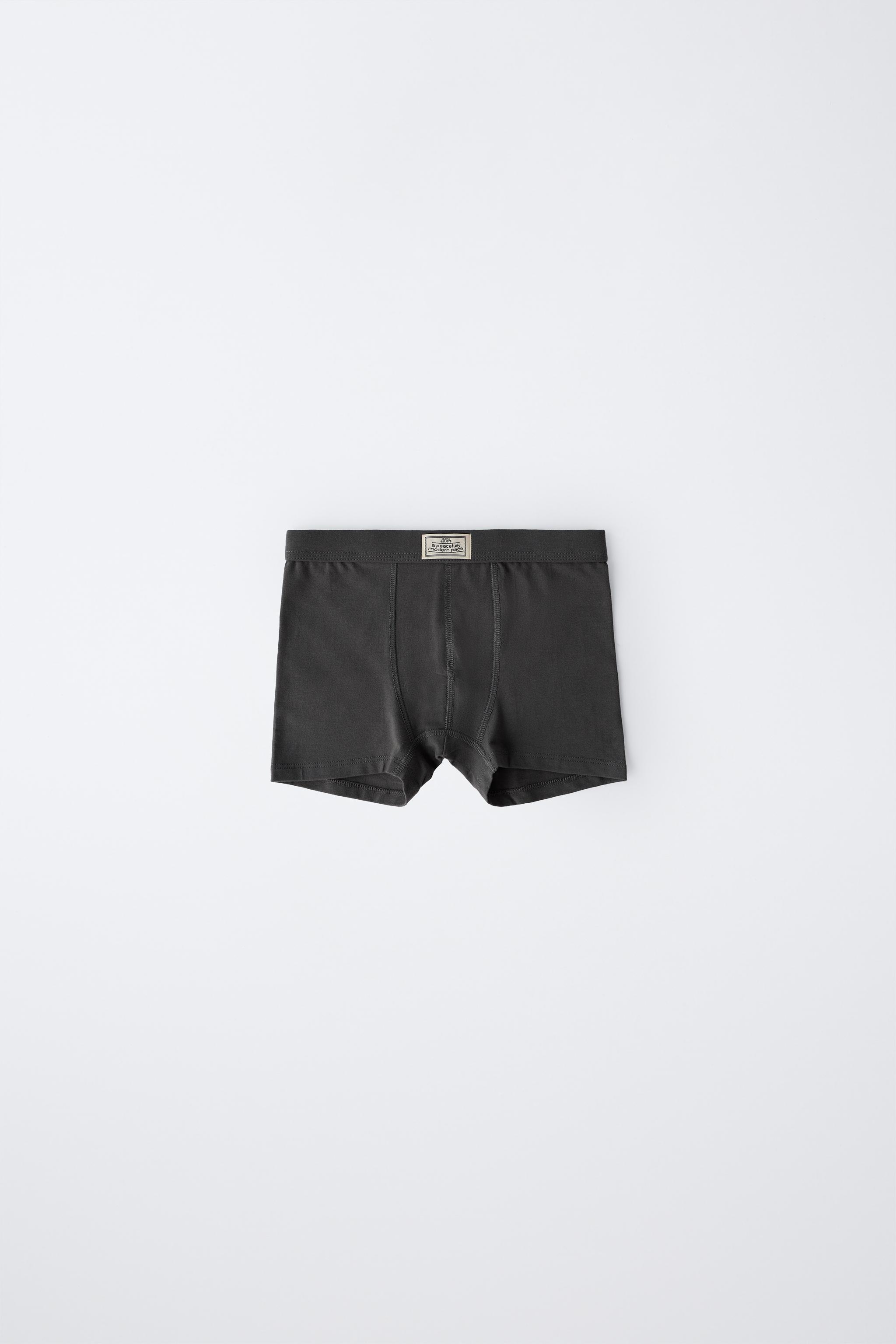 AGES 6-14/ FIVE-PACK OF BOXERS WITH LABEL