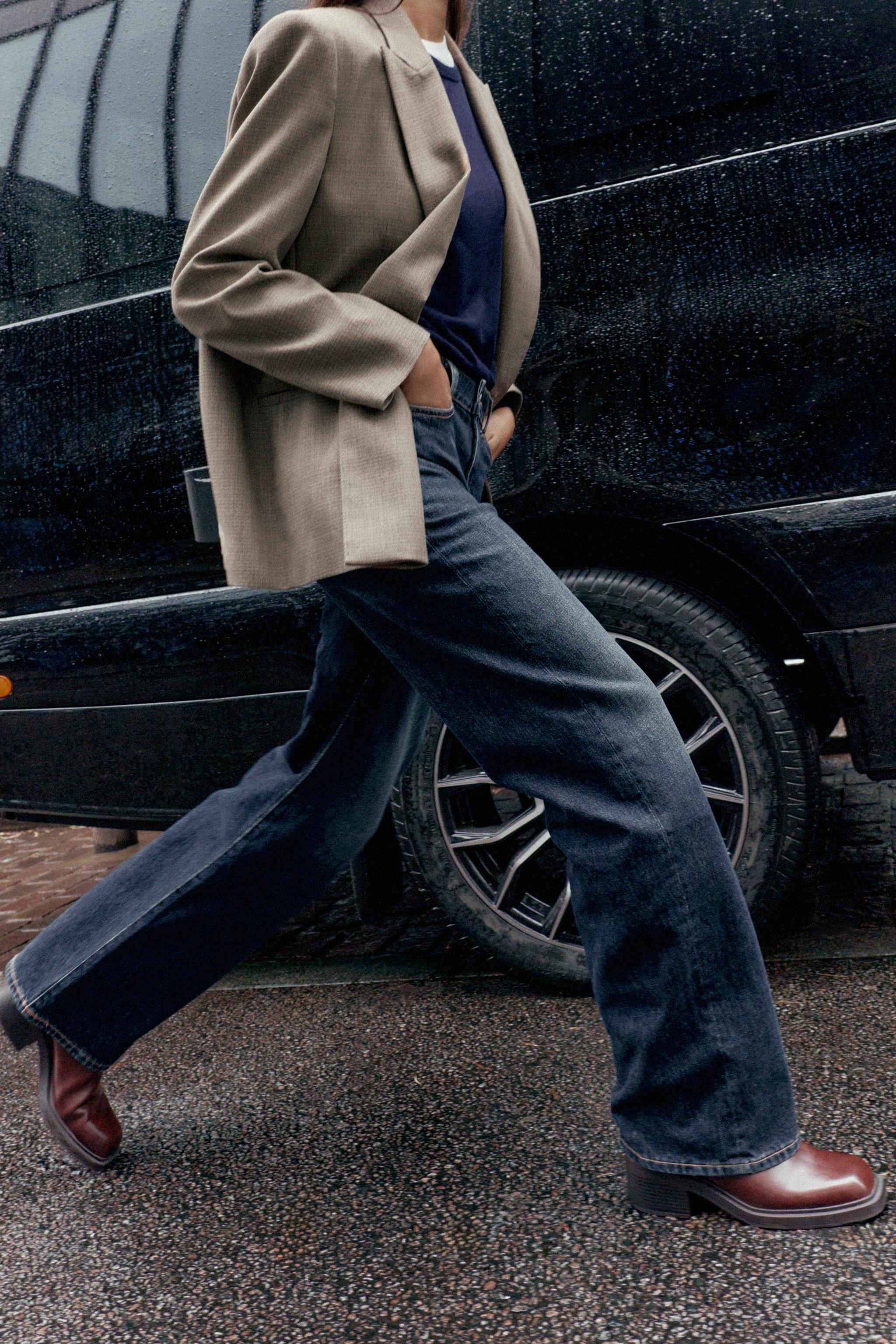 Z.04 STRAIGHT FULL LENGTH HIGH WAISTED JEANS