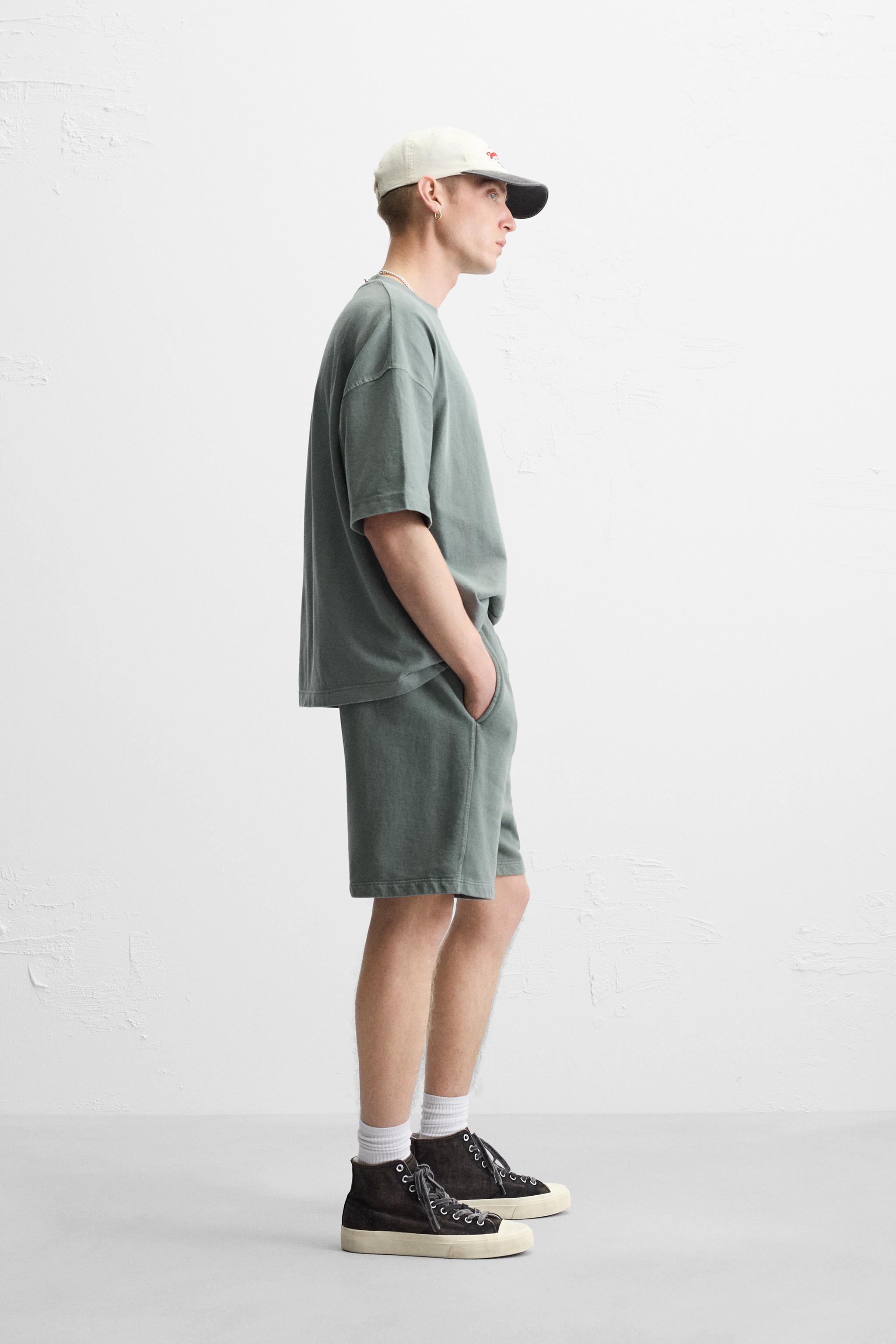 WASHED JOGGER SHORTS