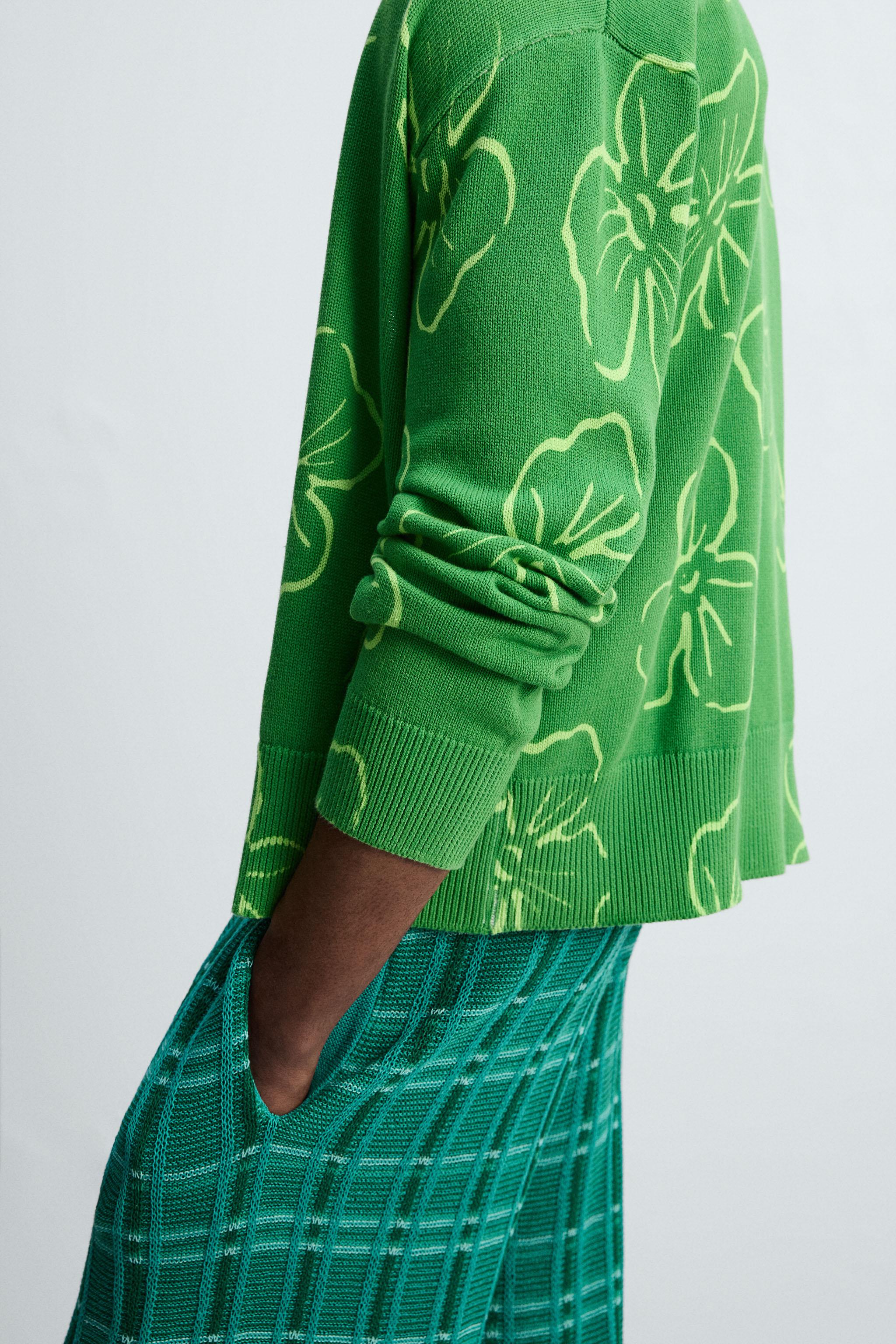 FLORAL PRINT CARDIGAN © OTIS KWAME KYE QUAICOE