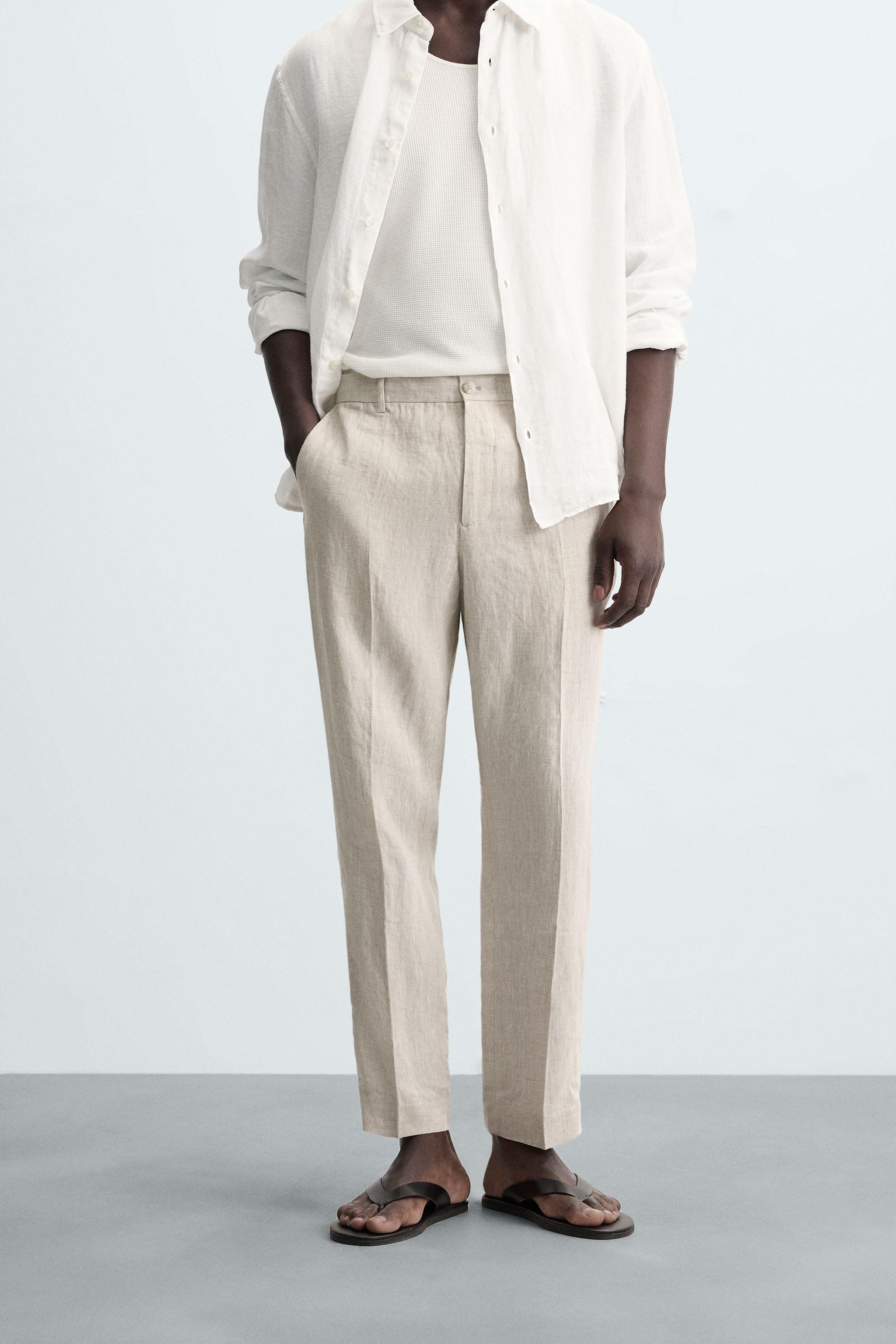 100% LINEN PANTS