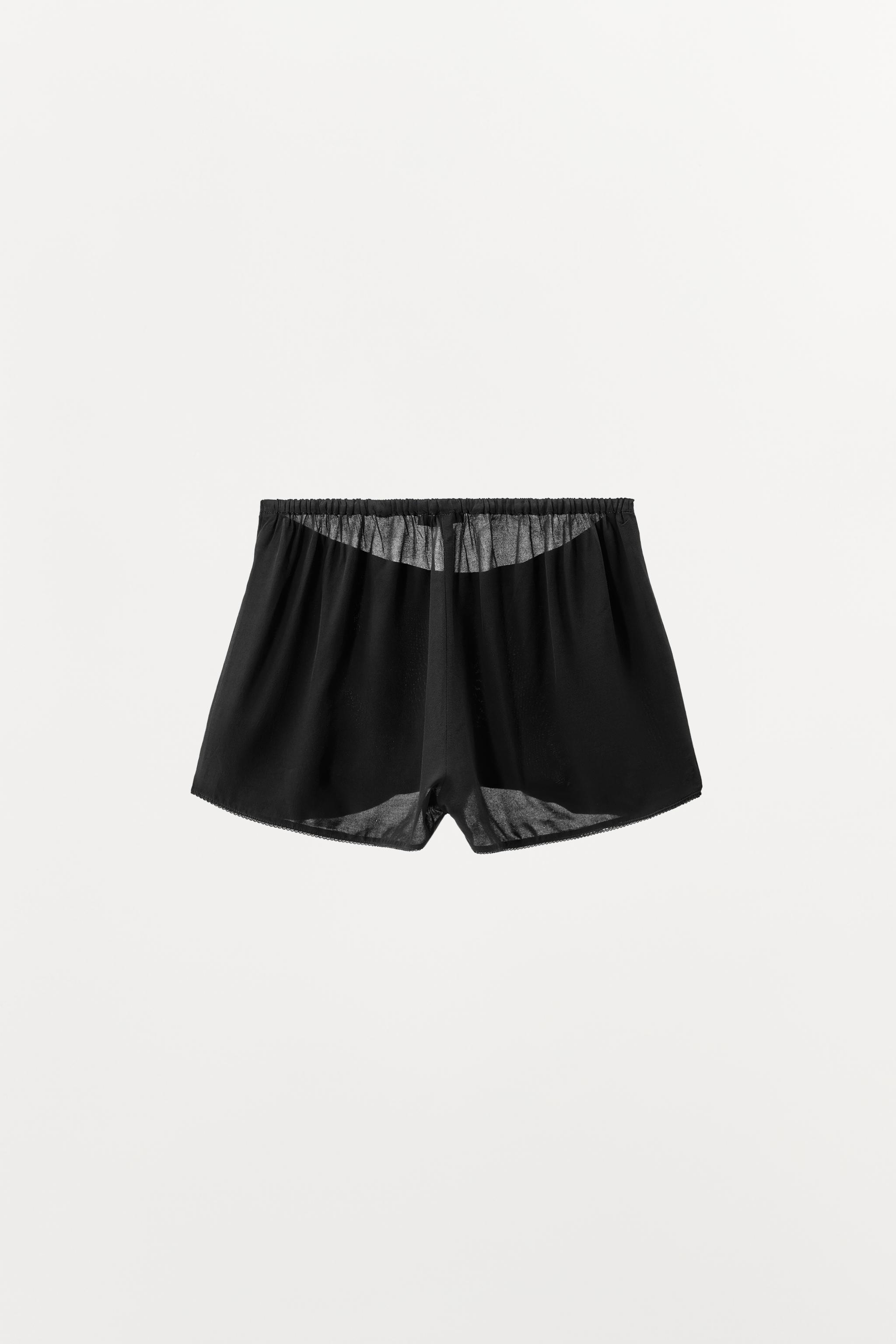 WAVY VISCOSE SHORTS