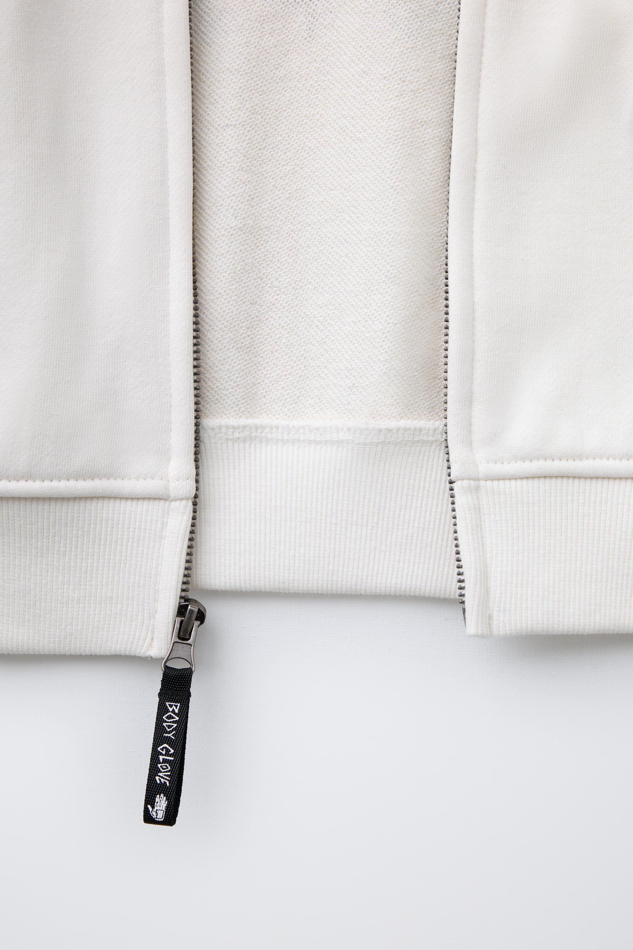 ZARA X BODY GLOVE ® ZIP-UP SWEATSHIRT