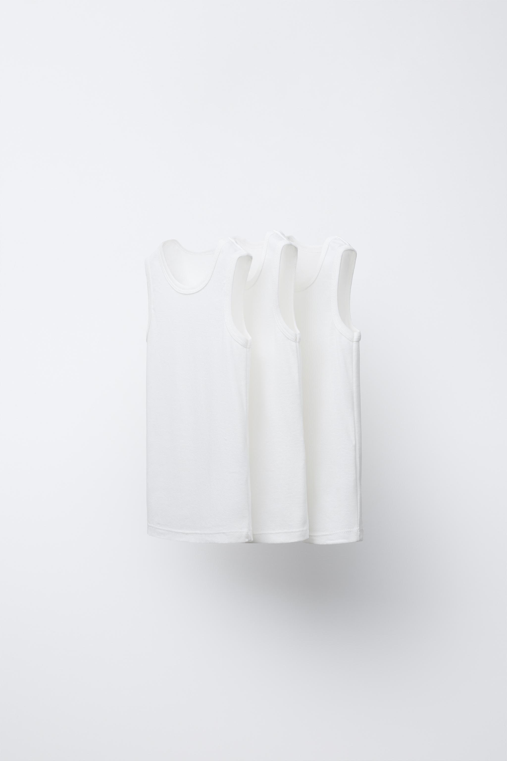 2-6 YEARS/ THREE-PACK OF BASIC SLEEVELESS T-SHIRTS
