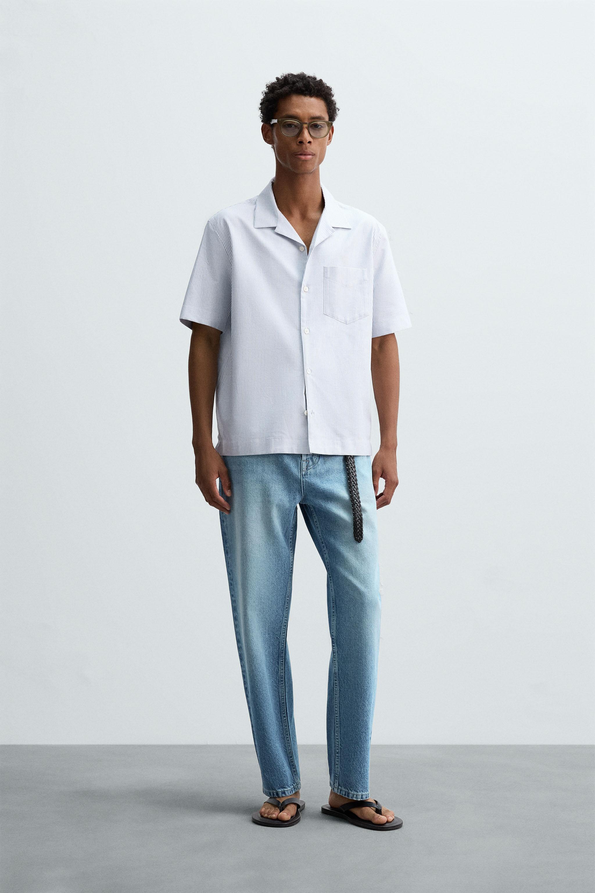 STRIPED OXFORD SHIRT