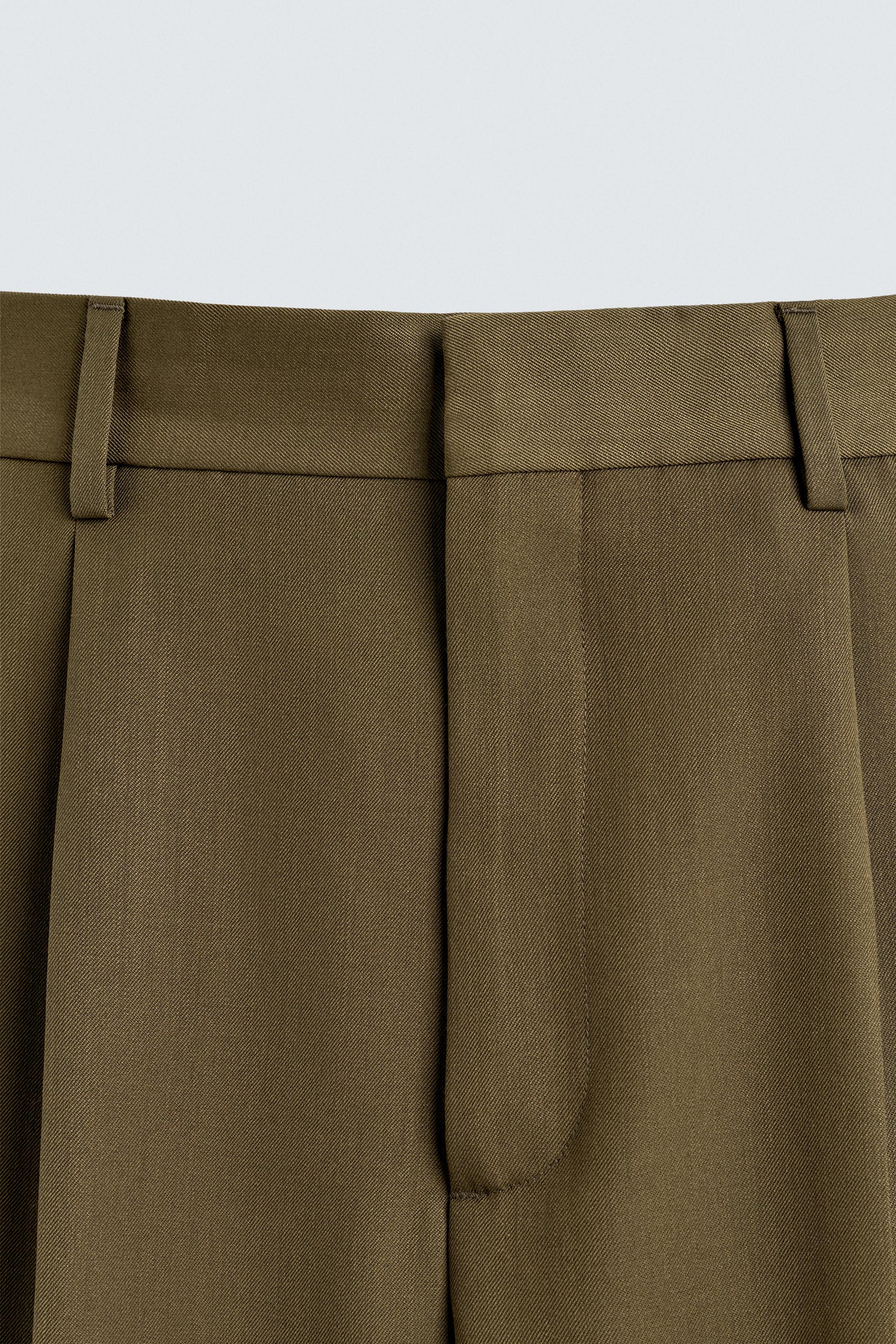 LIMITED EDITION PLEATED SUIT PANTS