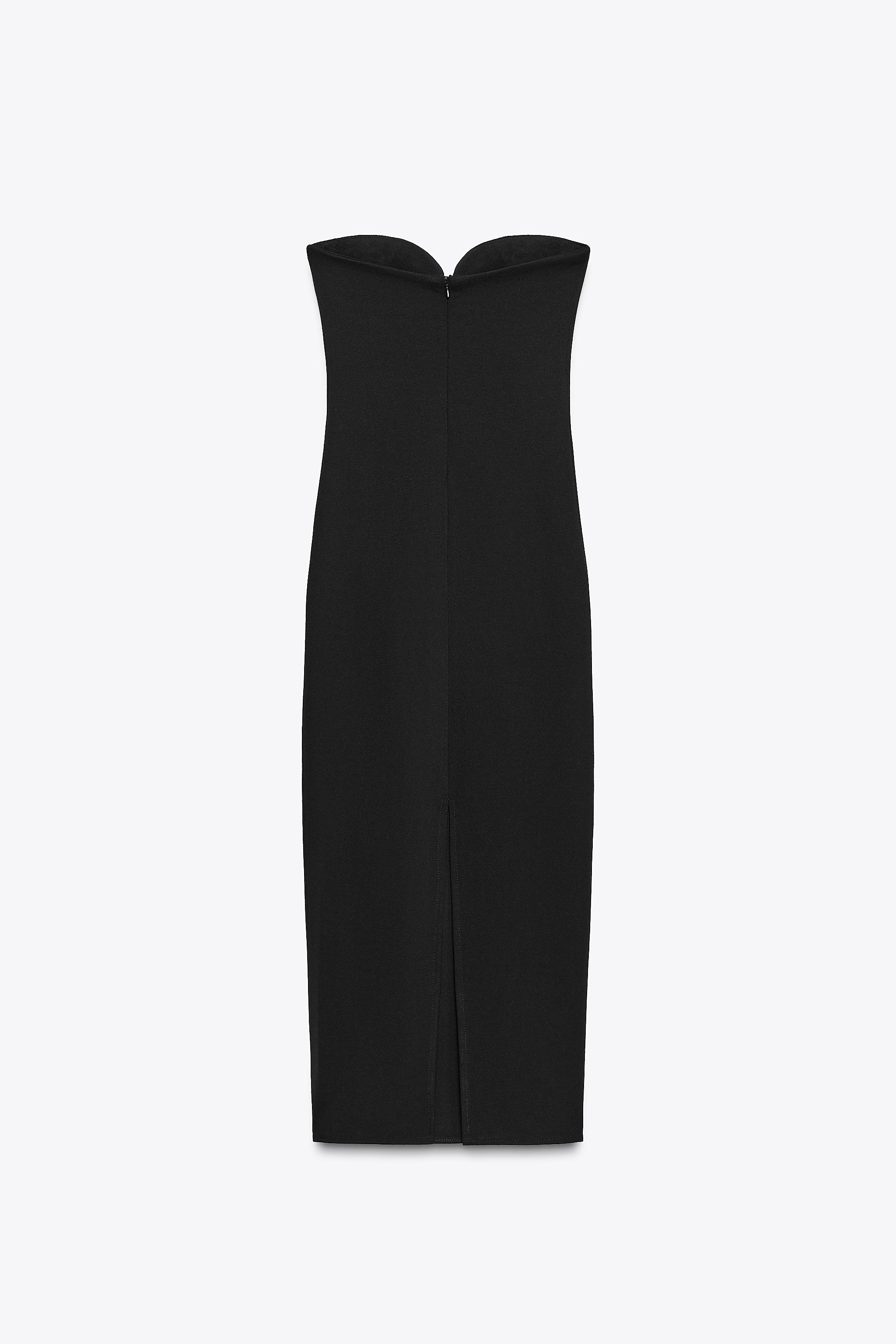 SWEETHEART NECKLINE MIDI DRESS