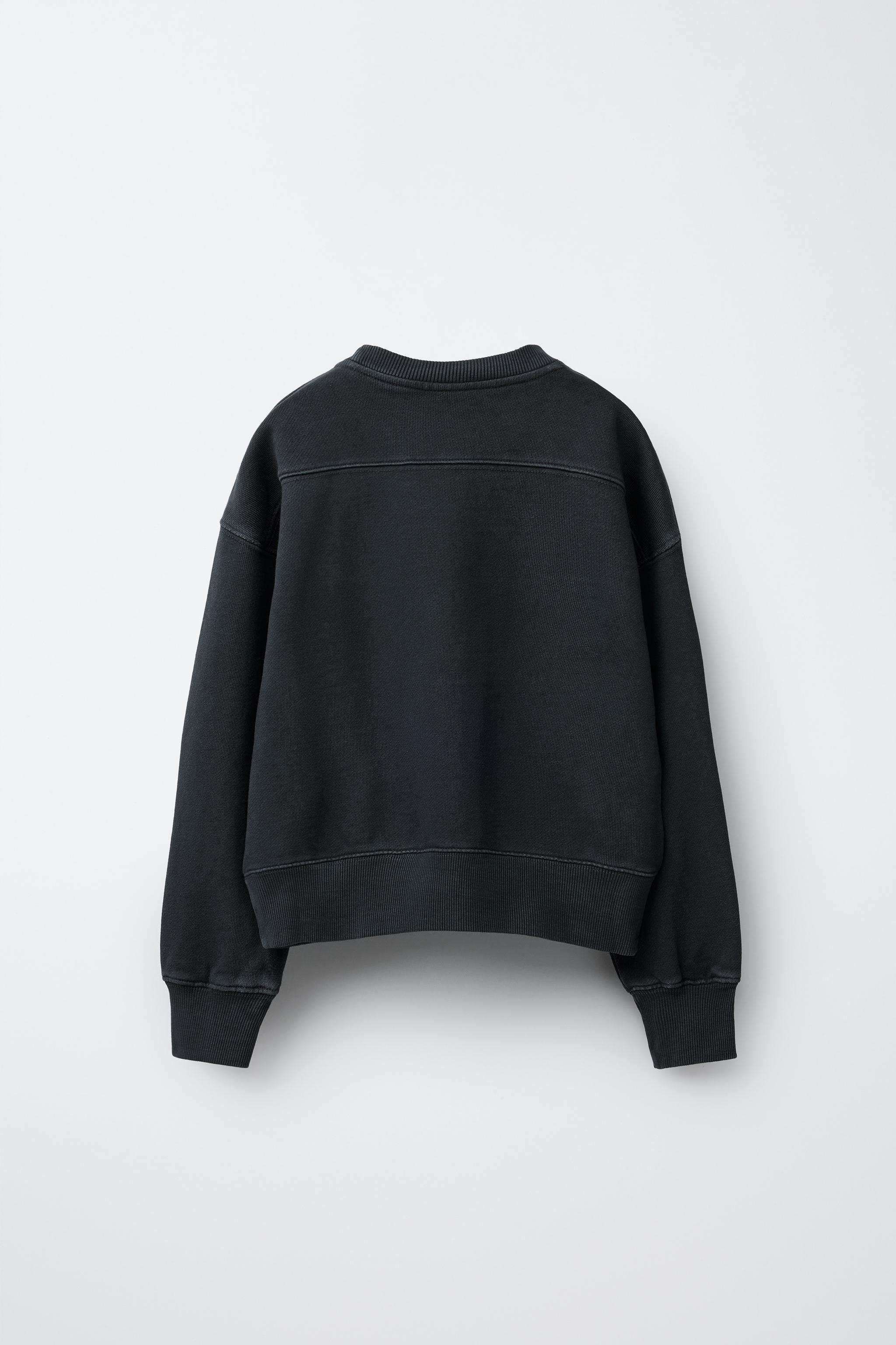 VARSITY PRINT SWEATSHIRT