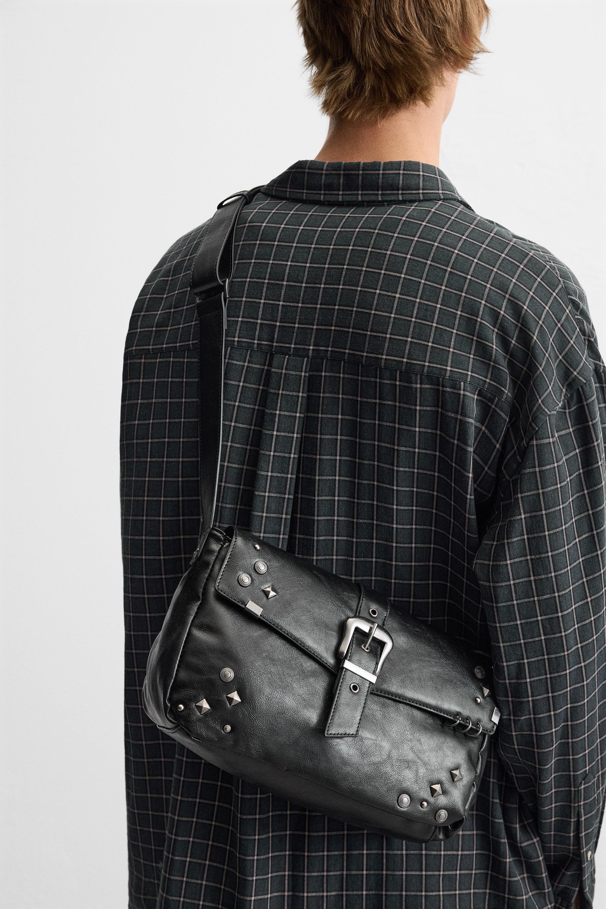 STUDDED CROSSBODY BAG