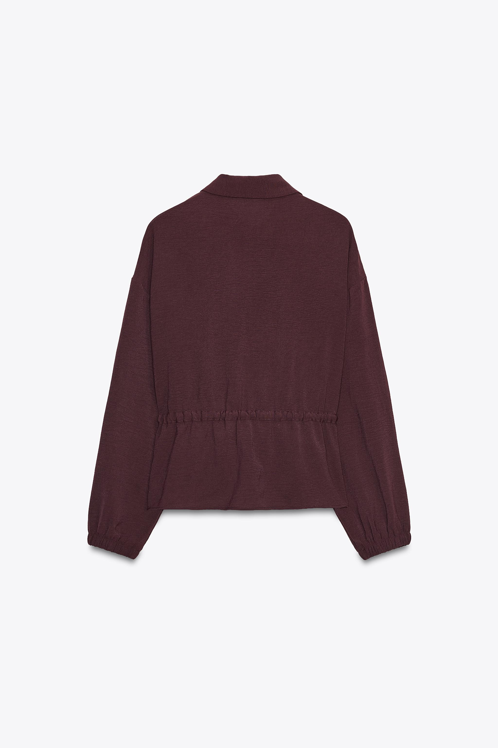 DRAWSTRING SAFARI JACKET