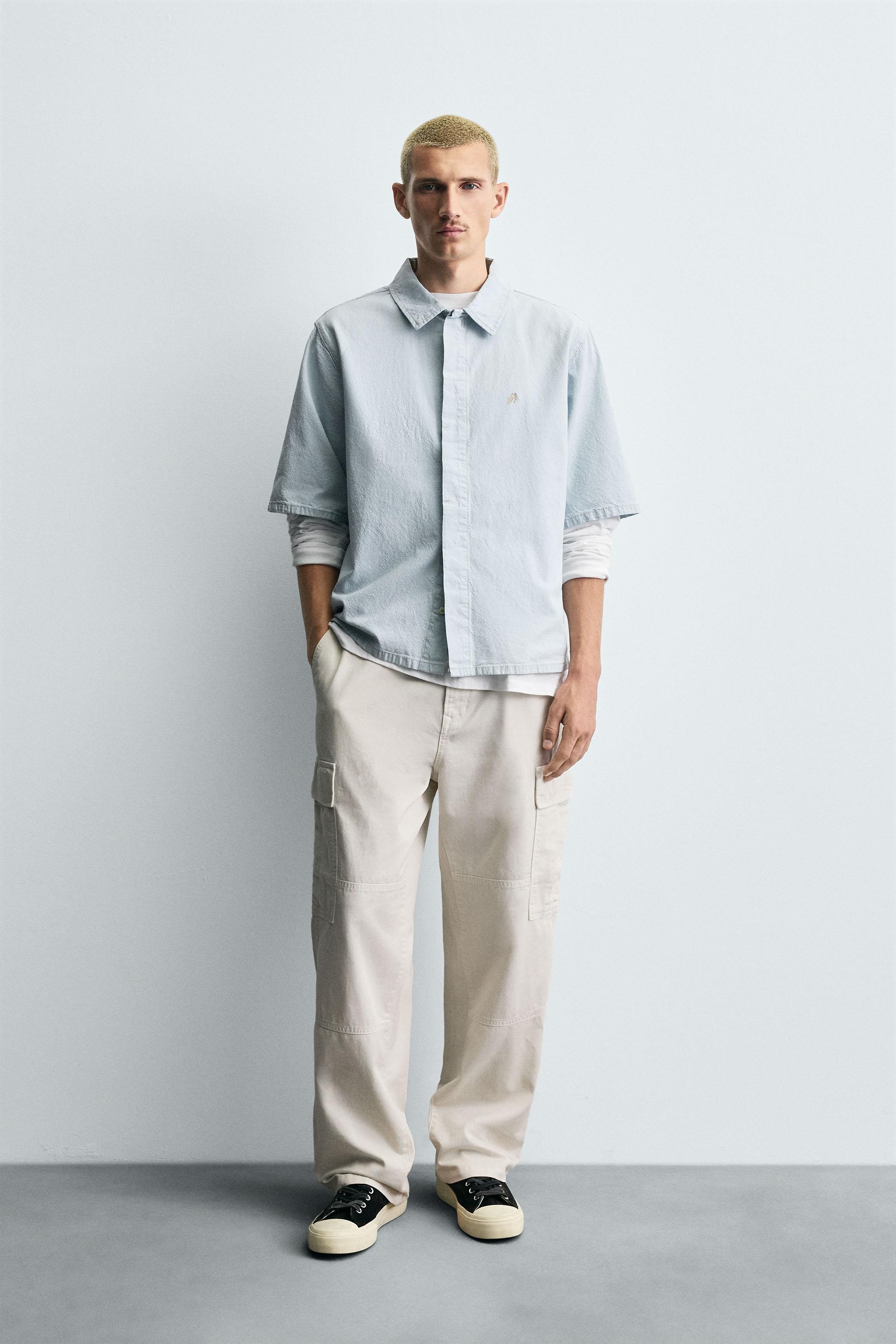 STRAIGHT FIT CARGO PANTS