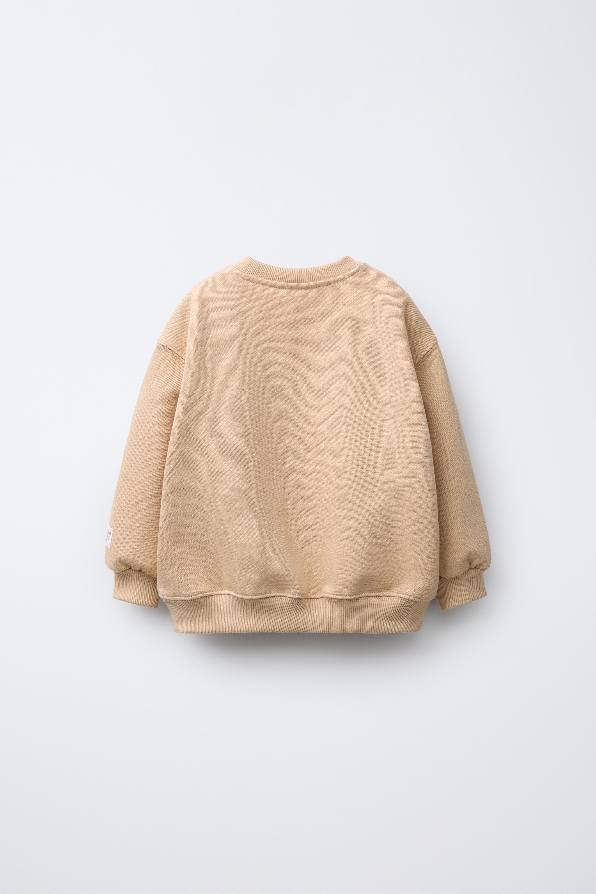 BEAR PRINT SWEATSHIRT