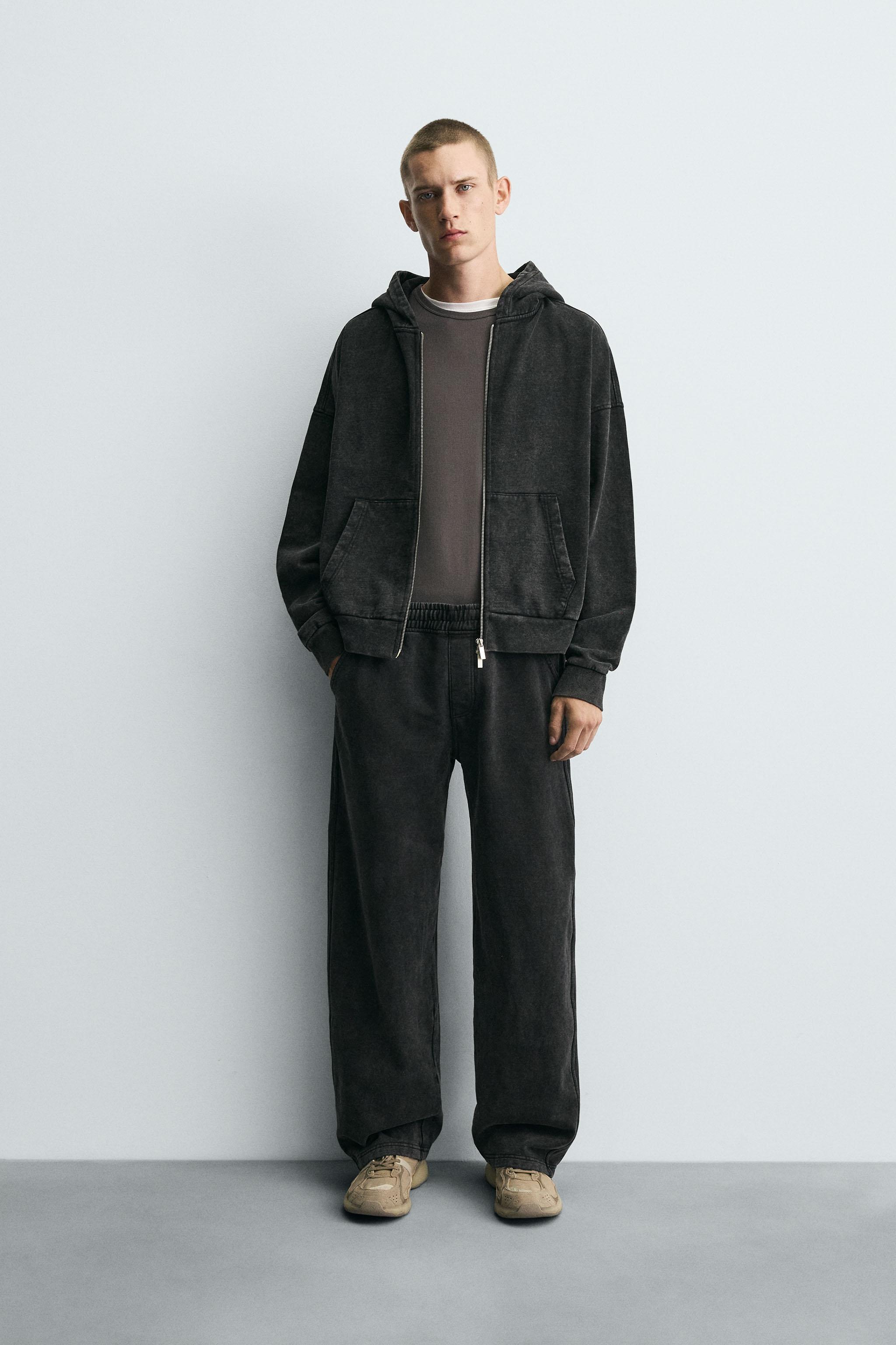 WASHED RELAXED FIT JOGGER PANTS