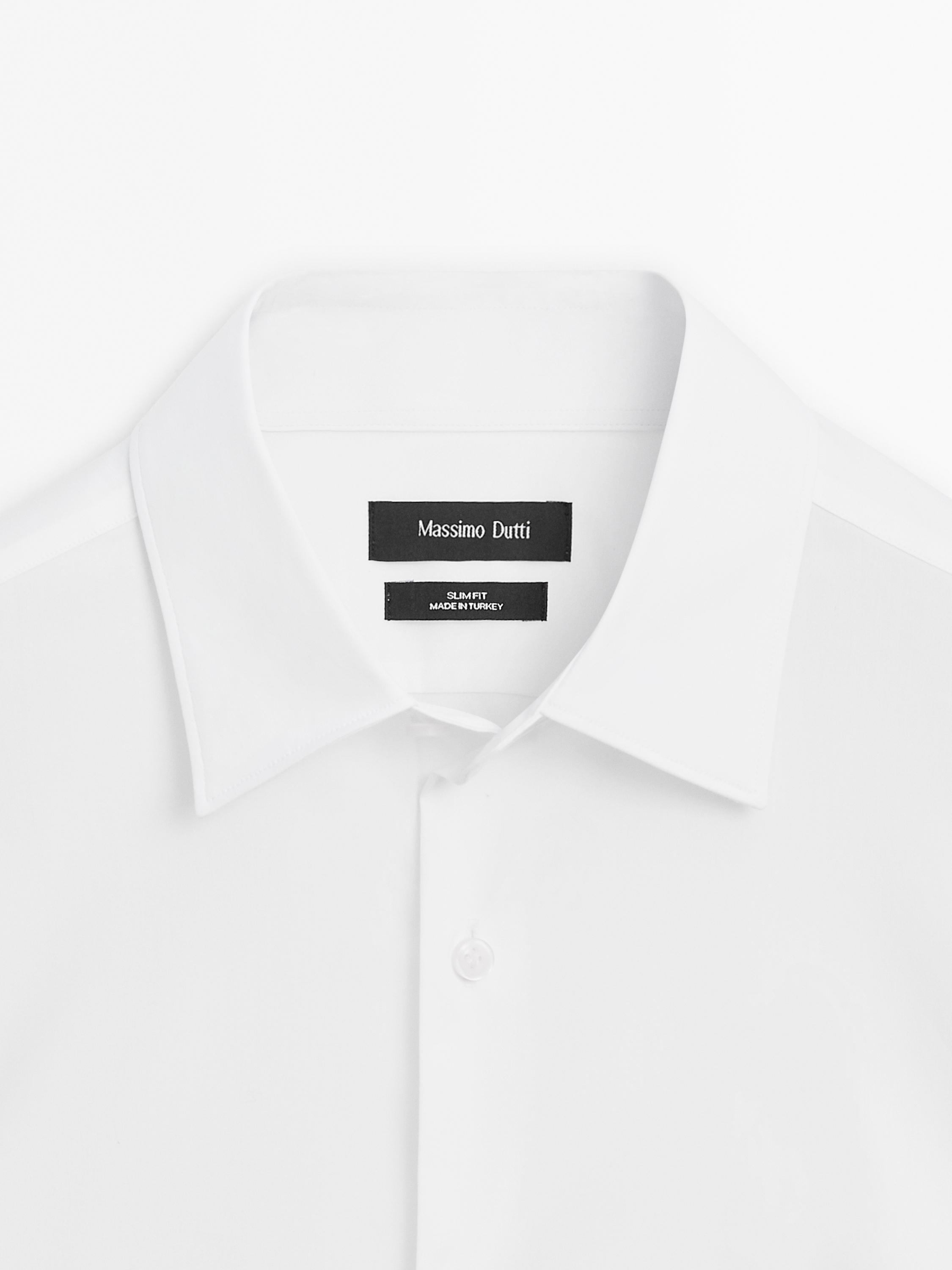 Slim fit stretch shirt