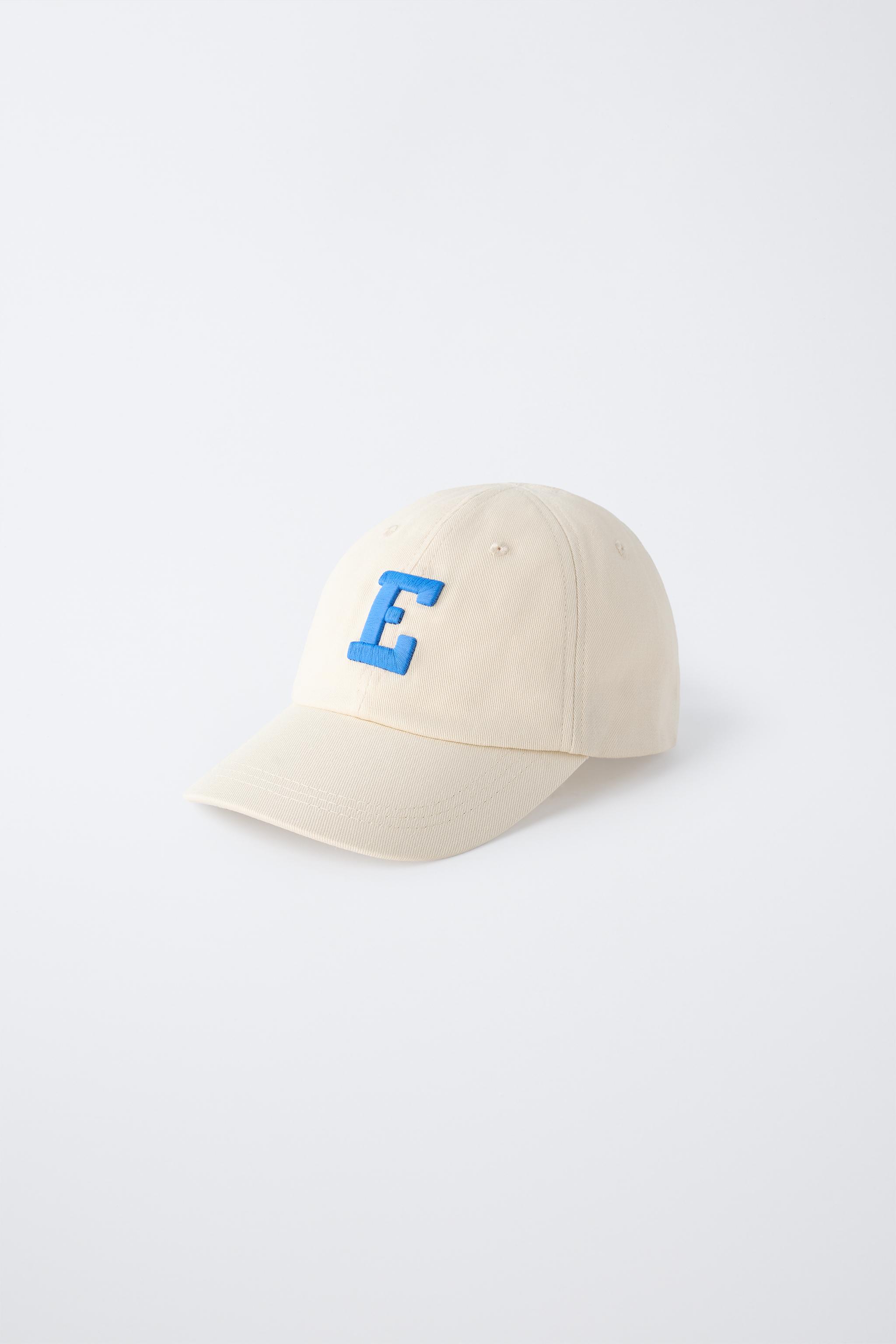 INITIAL EMBROIDERED CAP