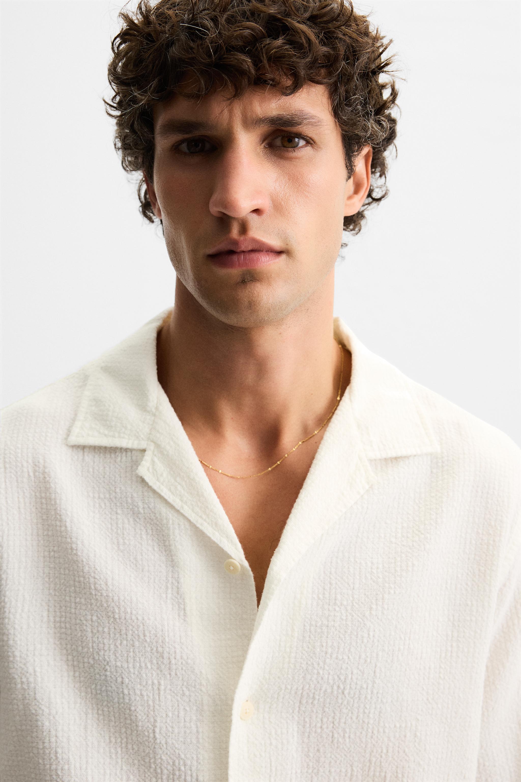 TEXTURED JACQUARD SHIRT