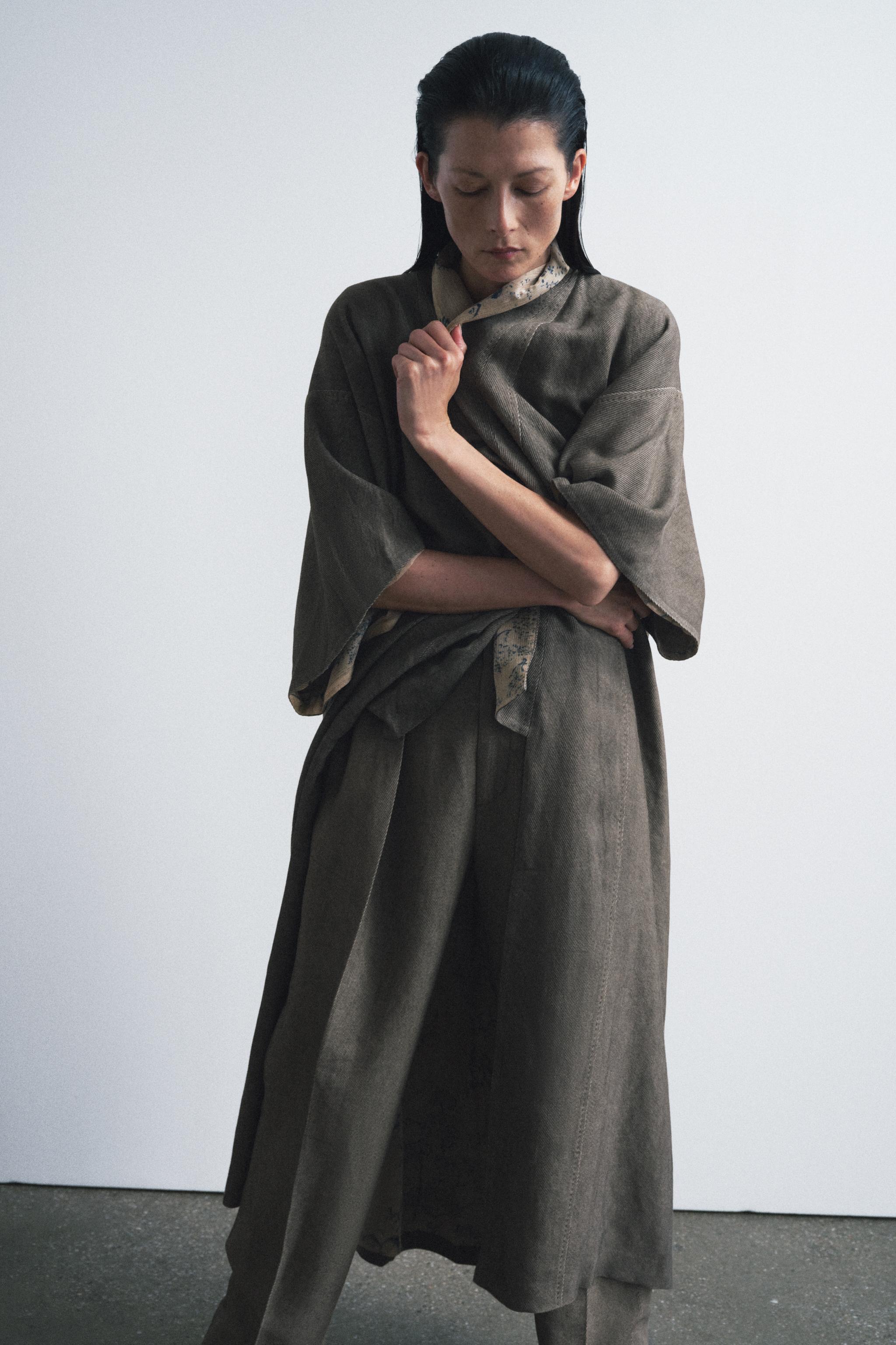 ZW COLLECTION PRINTED COAT