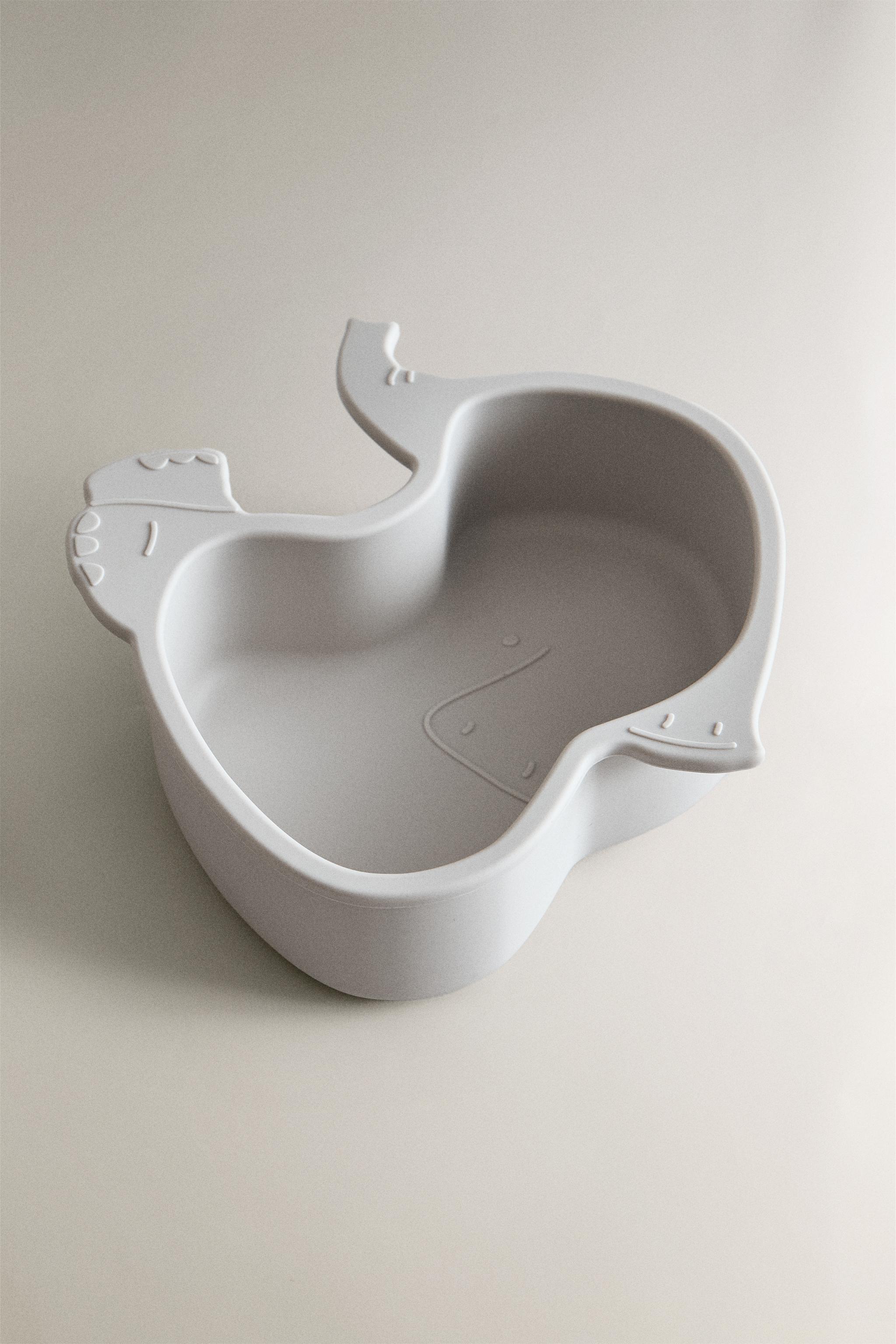 CHILDREN'S SILICONE ELEPHANT BOWL
