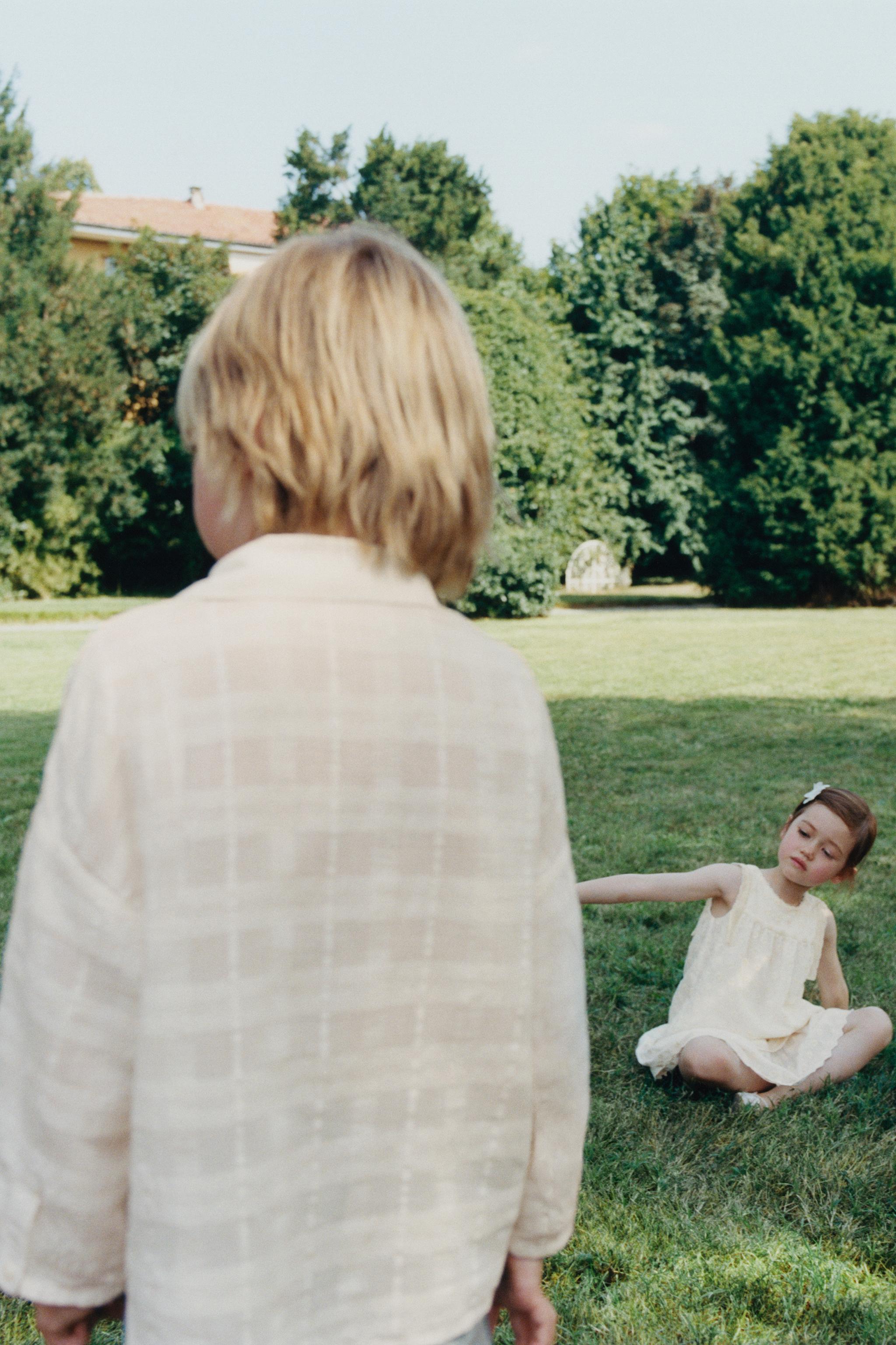 TEXTURED PLAID SHIRT