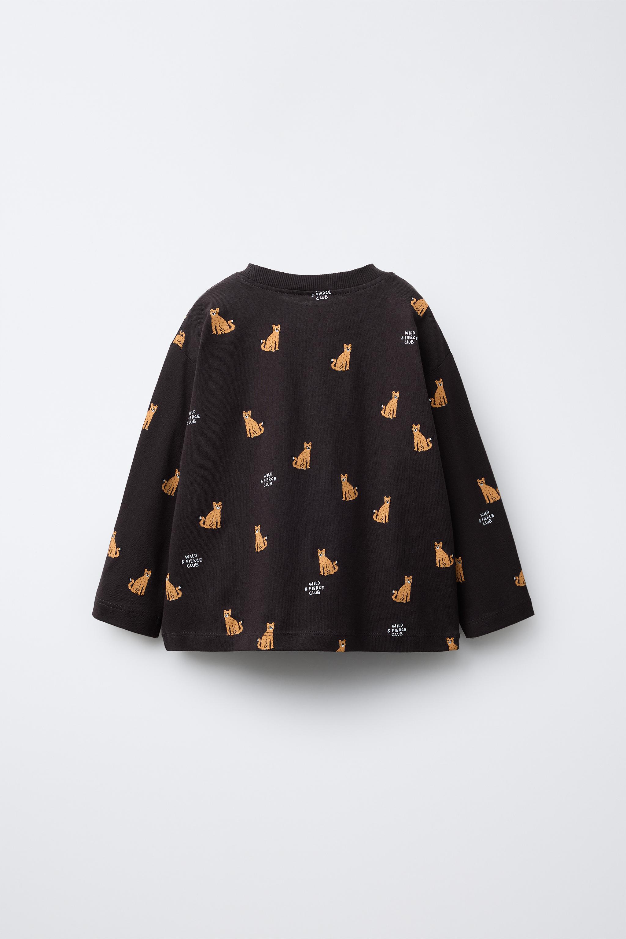 ANIMAL PRINT T-SHIRT