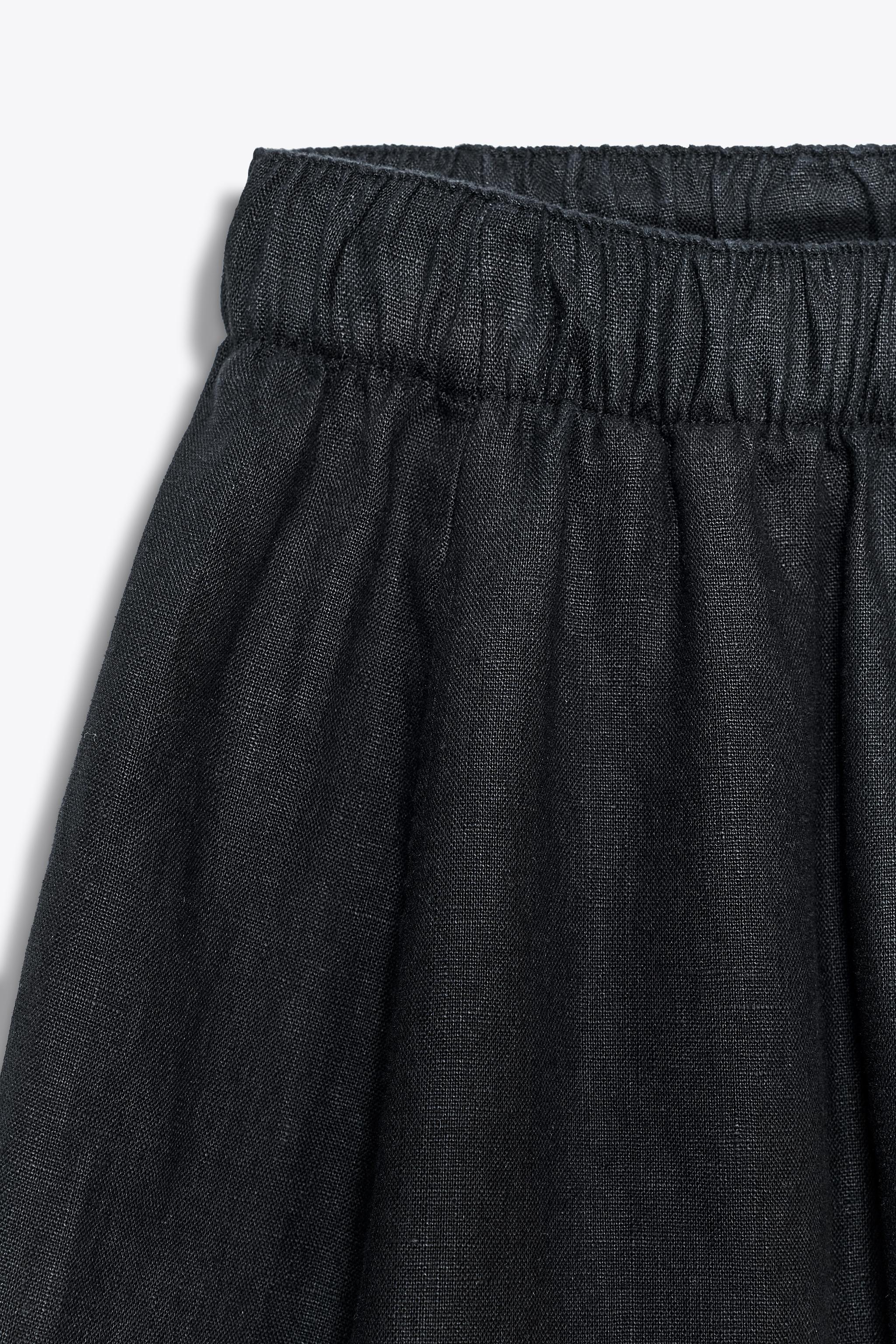 ZW COLLECTION LINEN VOLUME PANTS