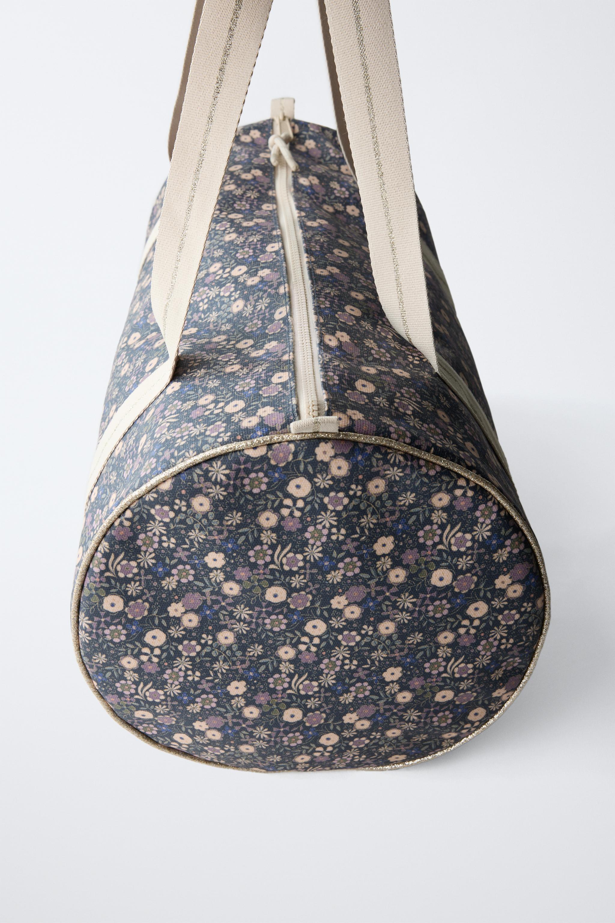 FLORAL SCHOOL BOWLING BAG