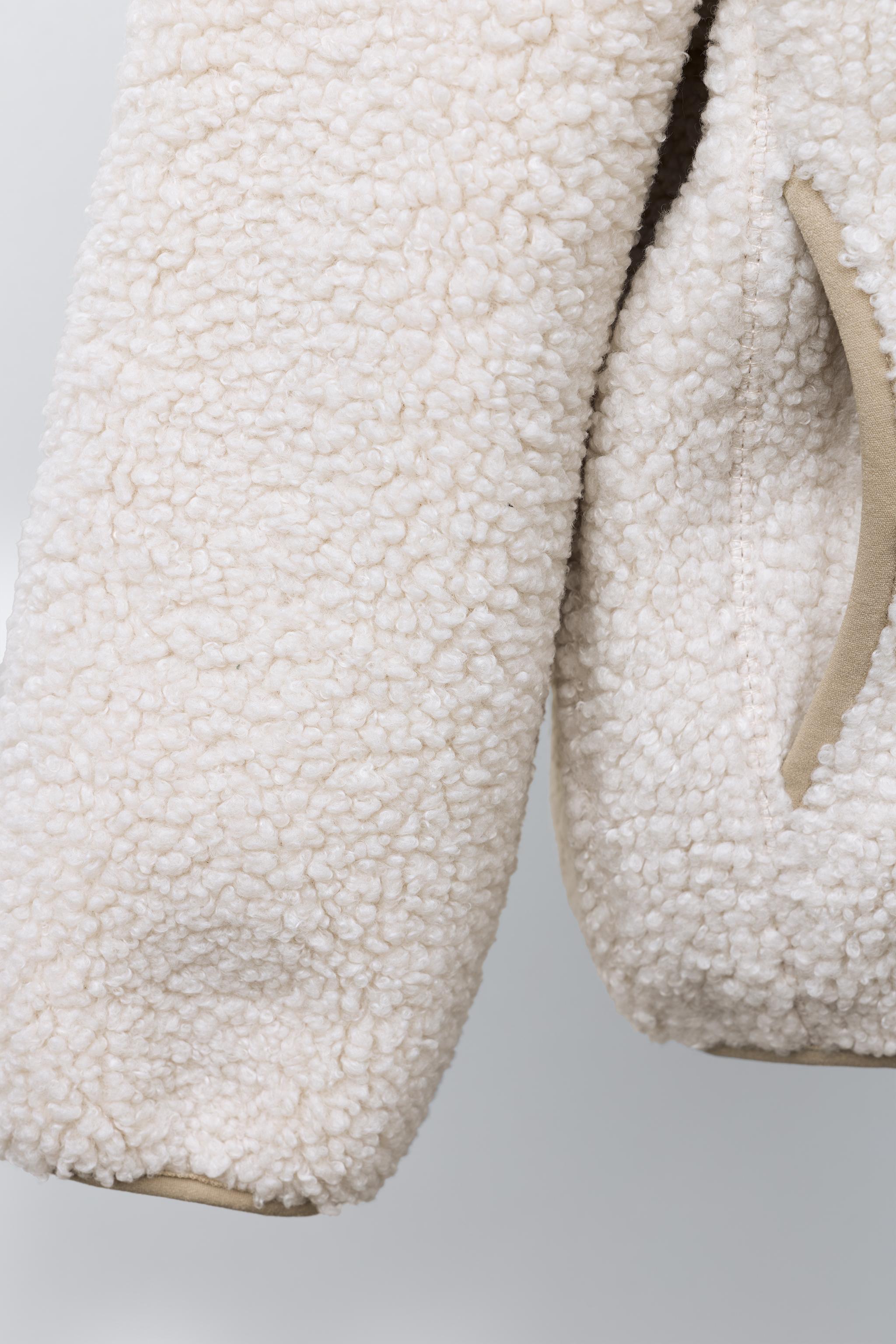 HOODED FLEECE JACKET