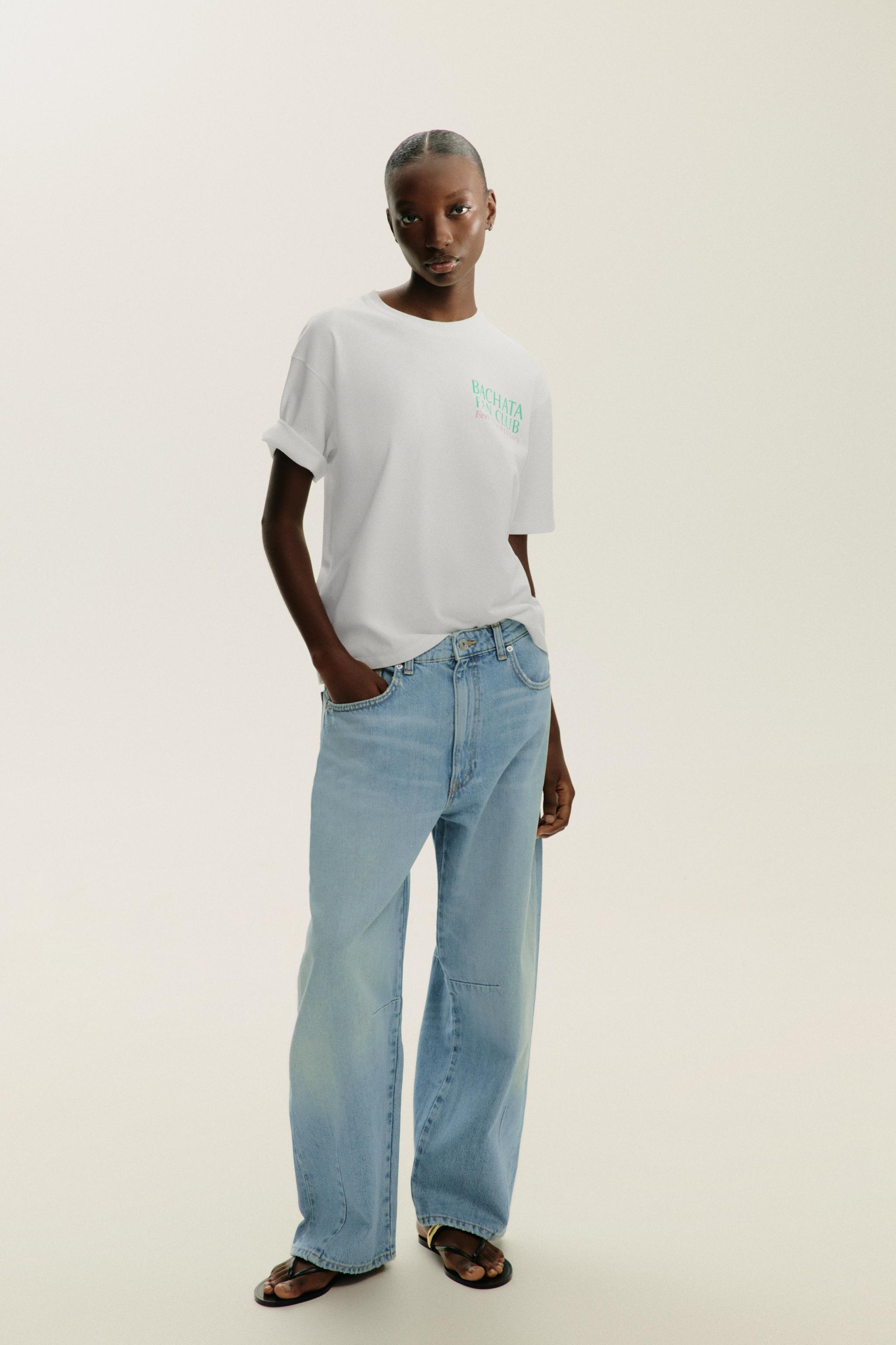 TEXT PRINTED T-SHIRT