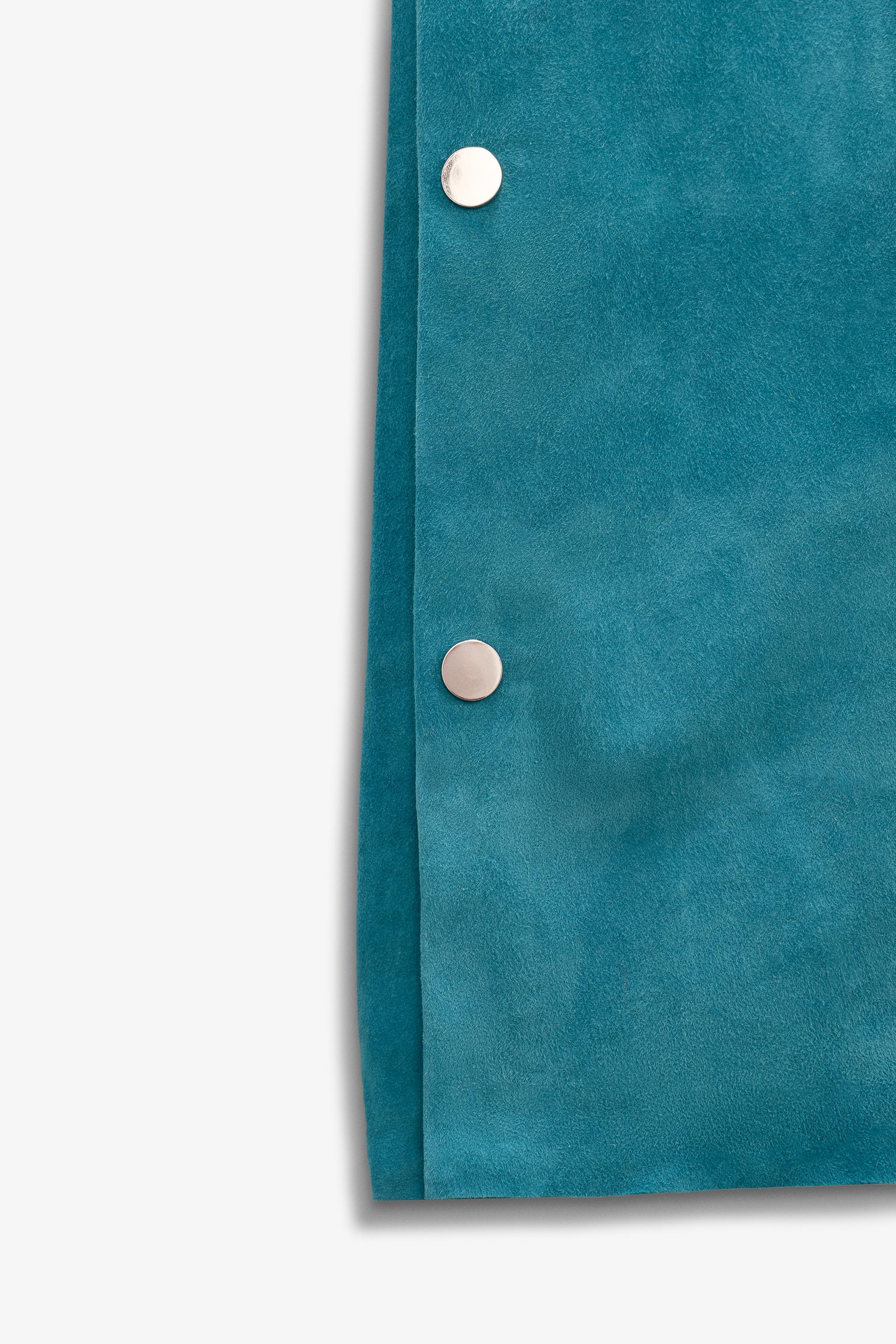 LIMITED EDITION SUEDE KAFTAN DRESS