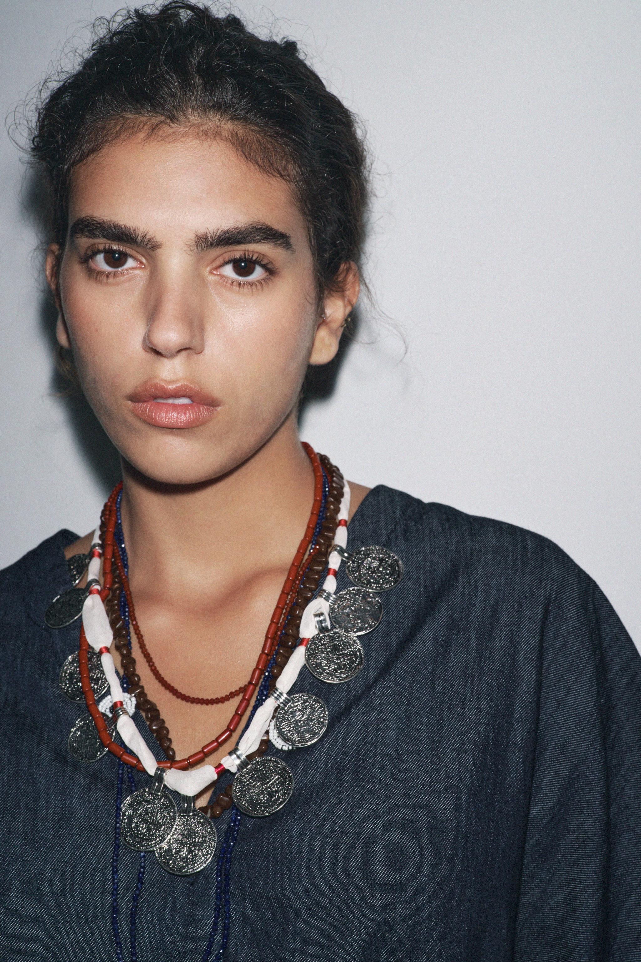 RELAXED DENIM SHIRT ZW COLLECTION