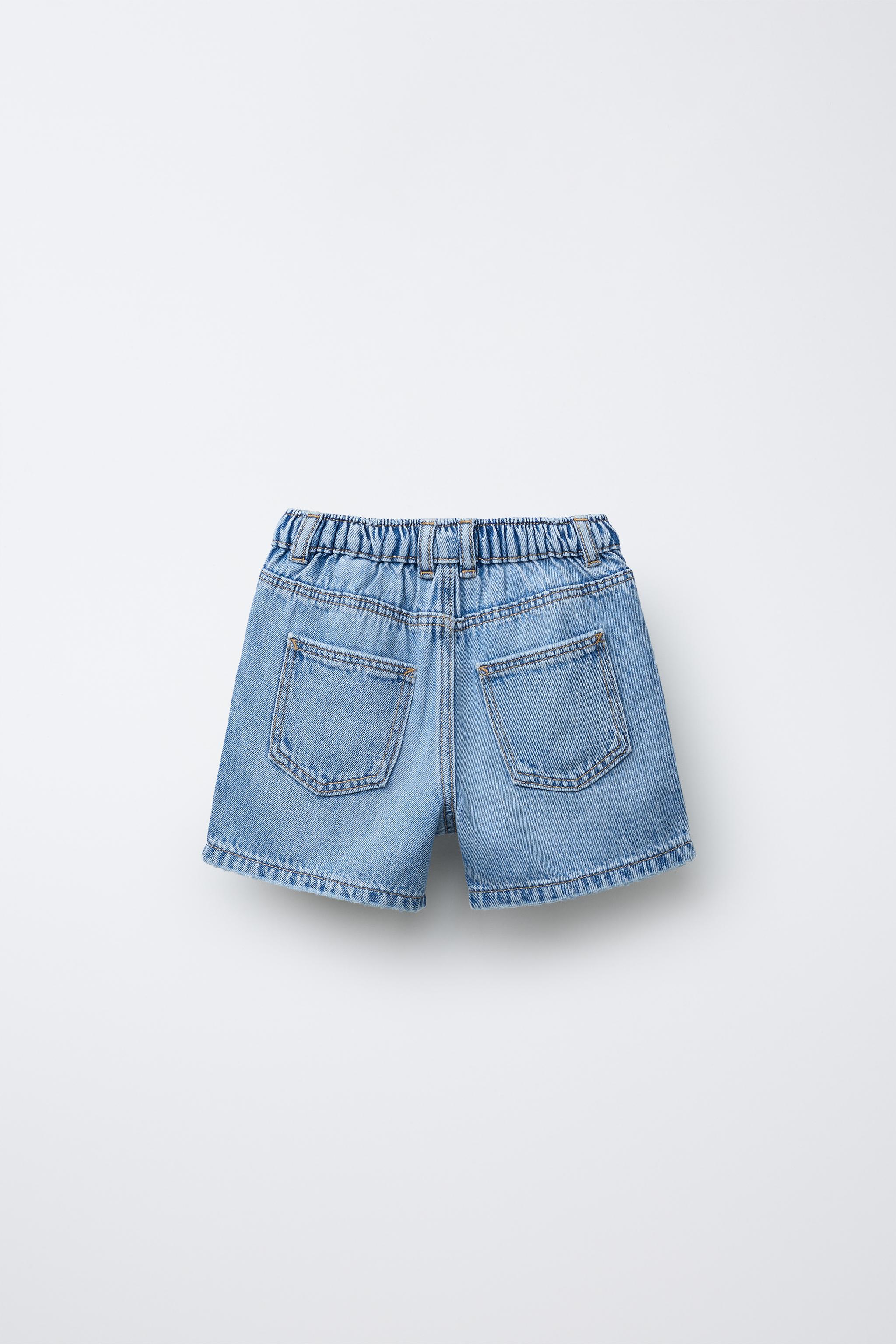 SKATER DENIM SHORTS