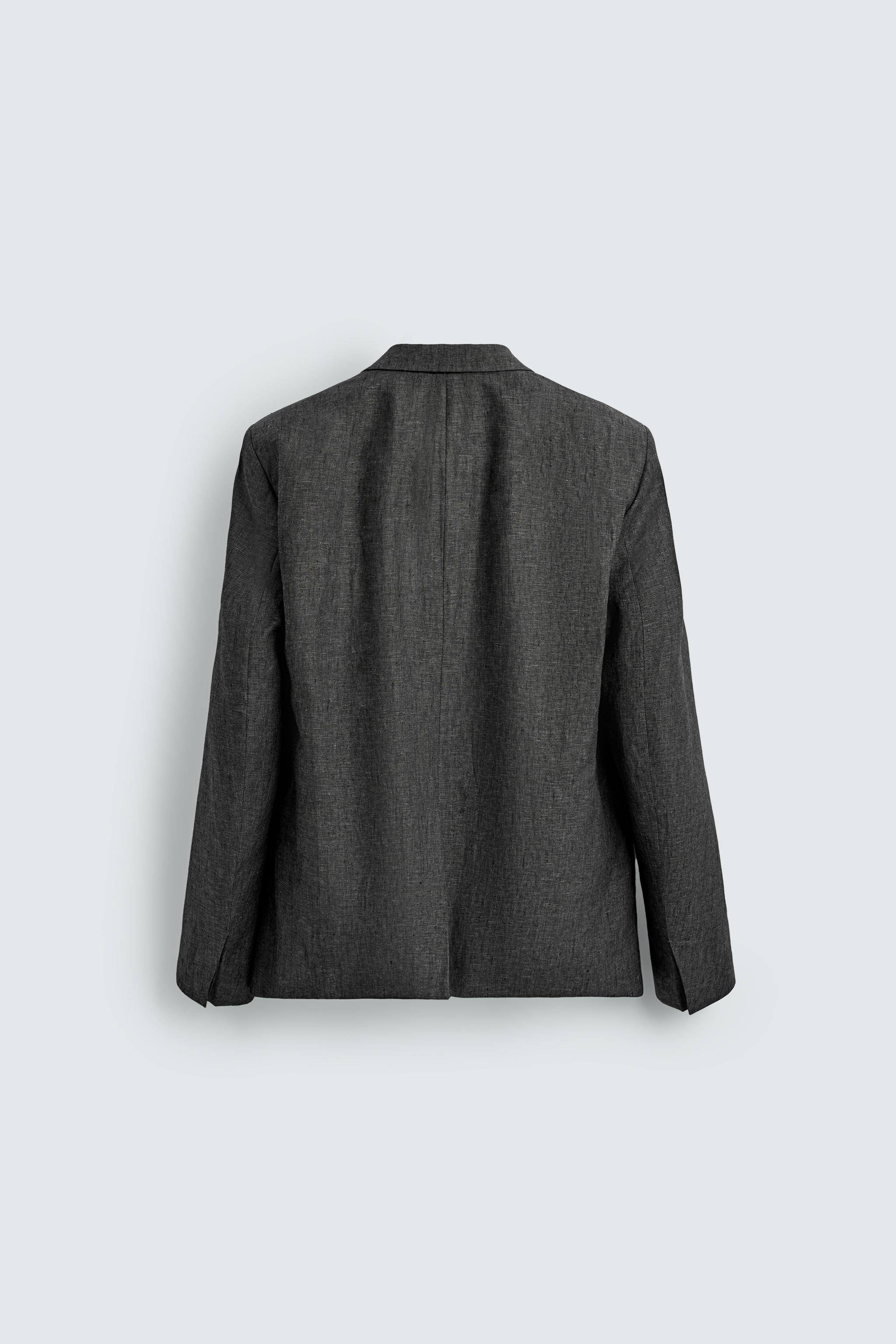 100% LINEN SUIT BLAZER