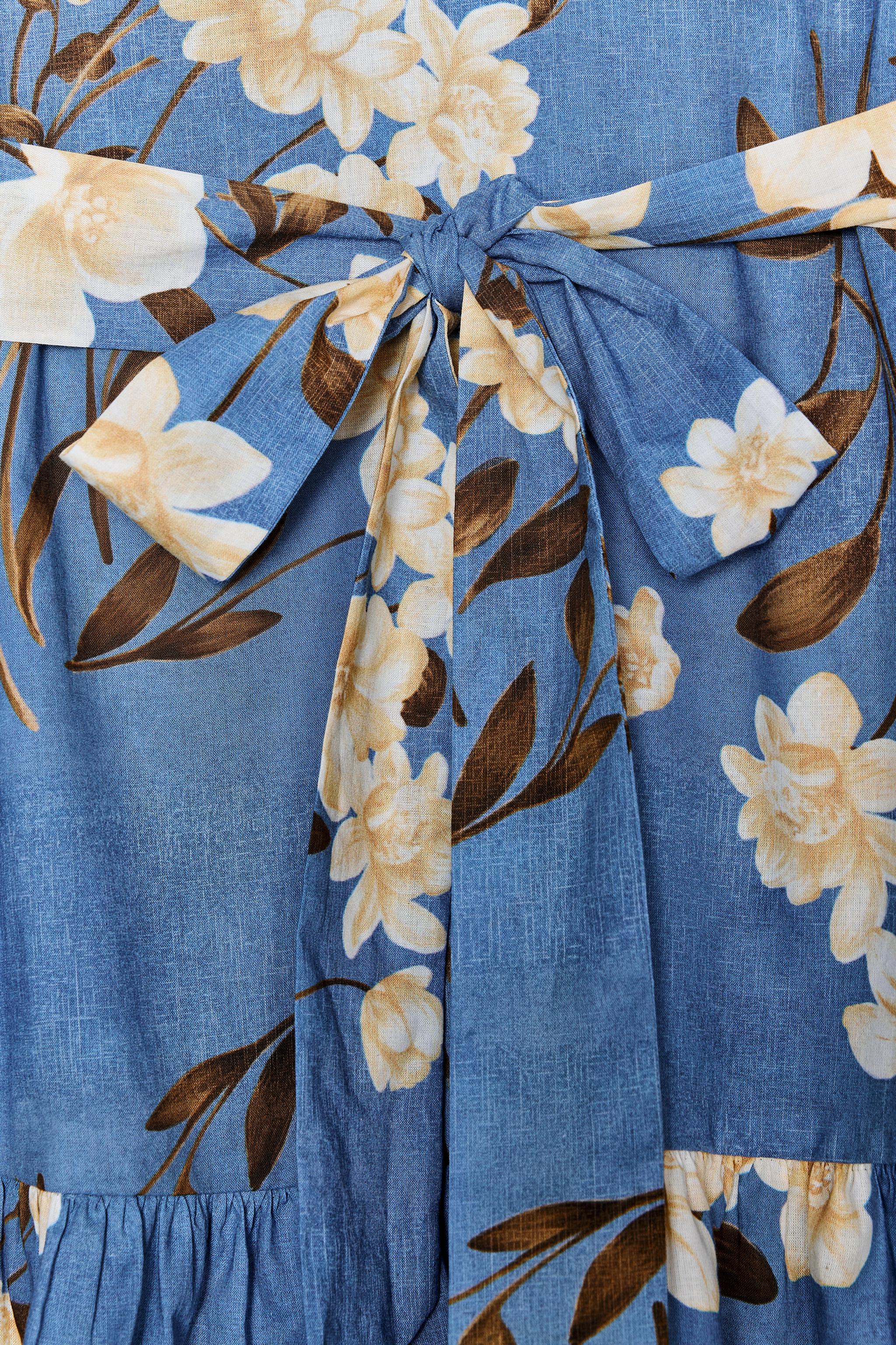 ZW COLLECTION PRINTED SHORT DRESS