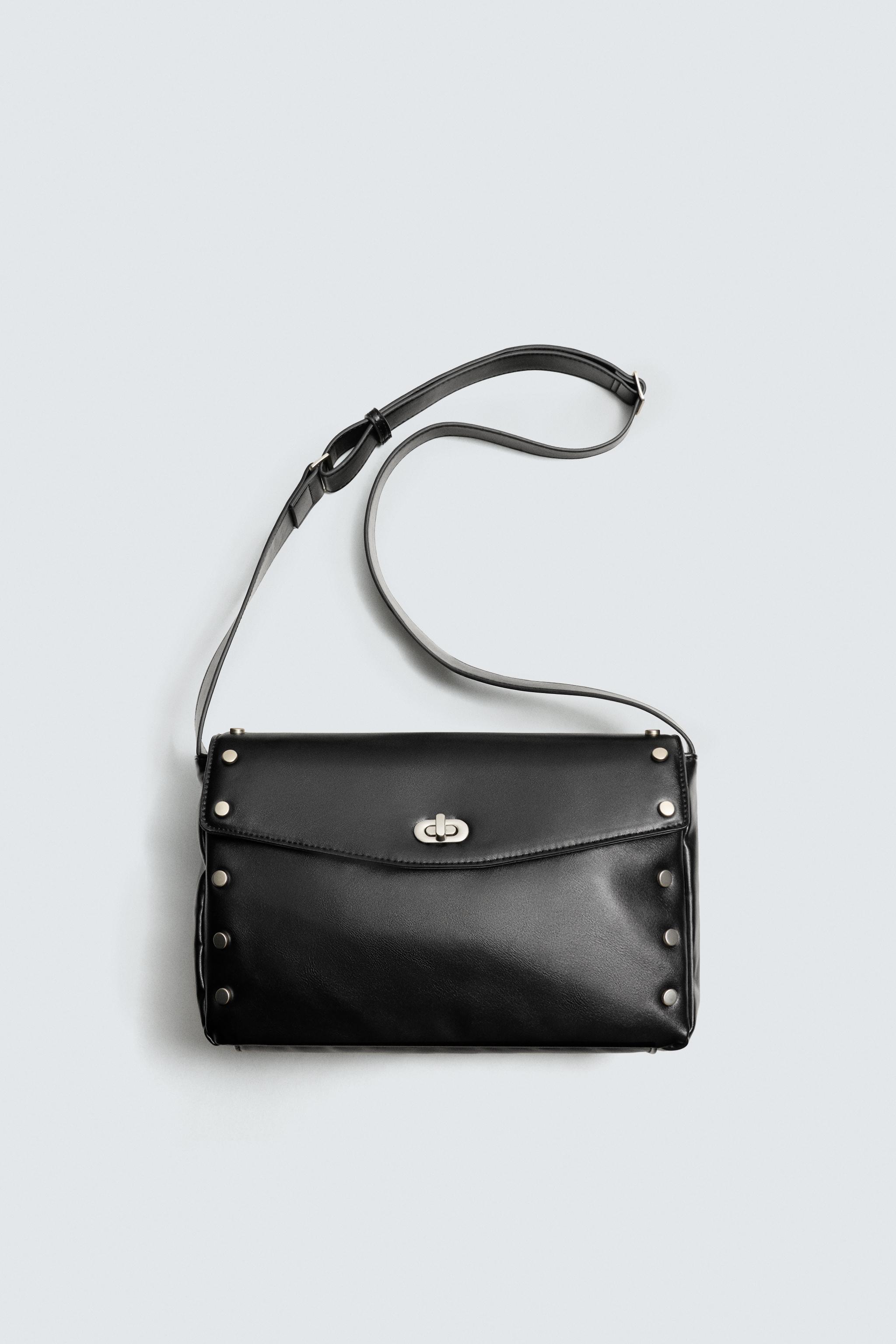 METALLIC DETAIL CROSSBODY BAG