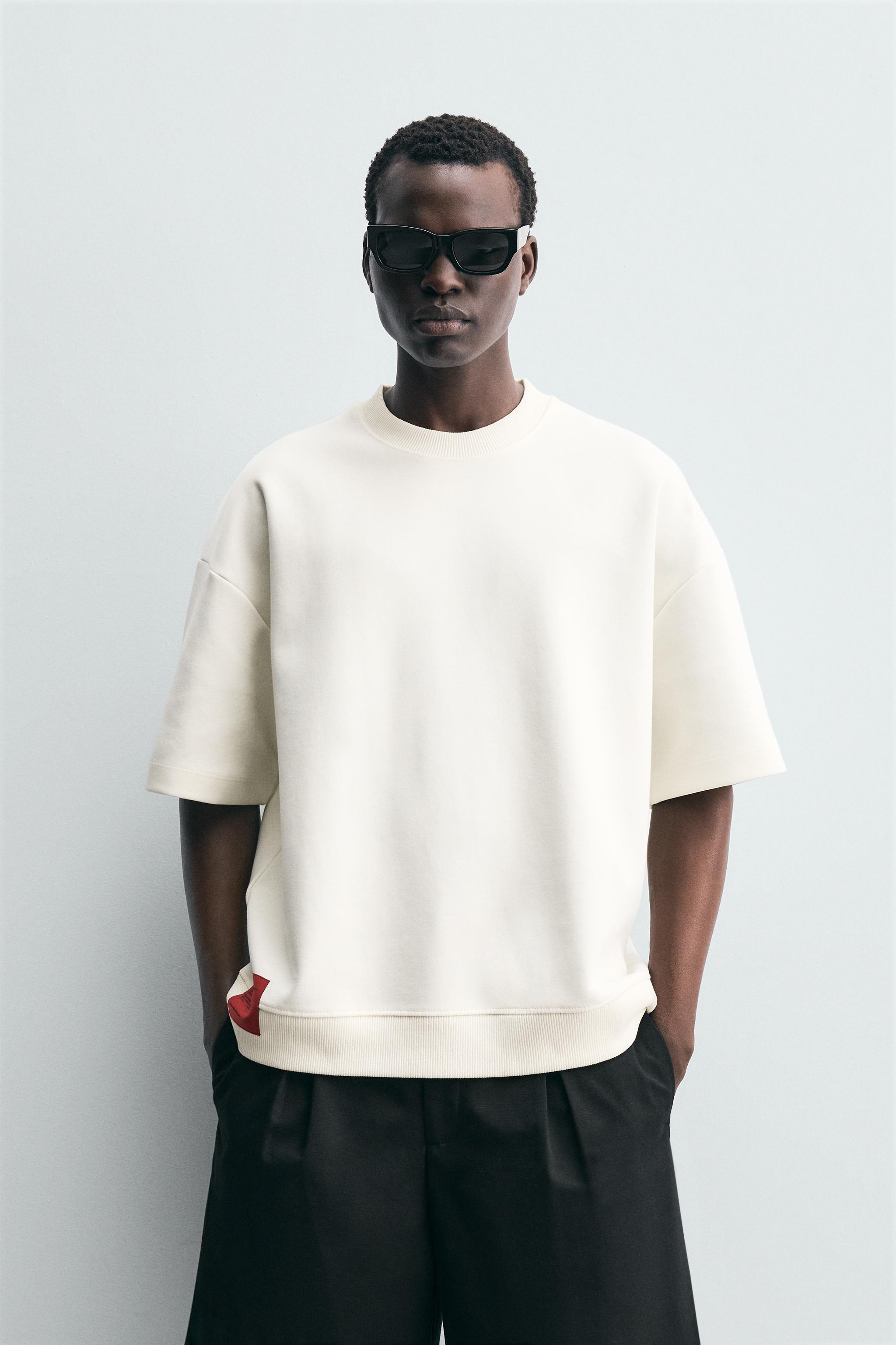 INTERLOCK TECHNICAL LABEL SWEATSHIRT