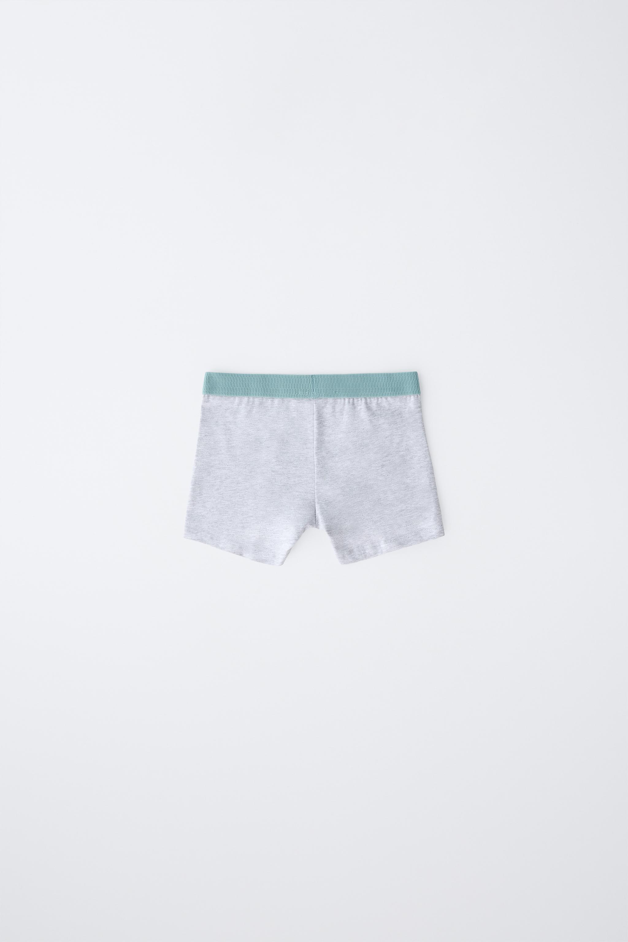 6-14/ FIVE-PACK OF BOXERS WITH LABEL